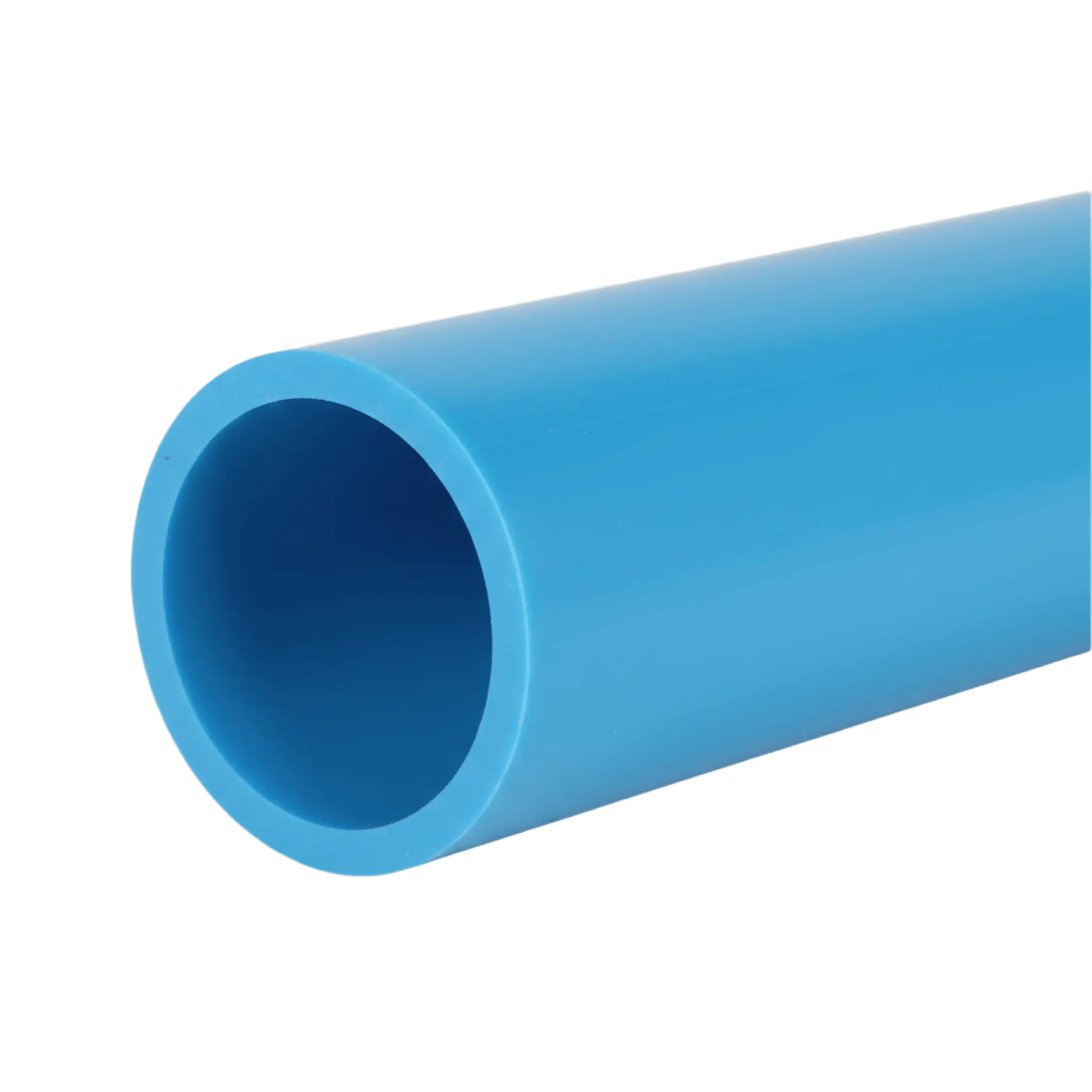 Ducto para Fibra Ă“ptica 2″ Liso RD11, Azul Cian Prelubricado, Rollo de 200 Metros