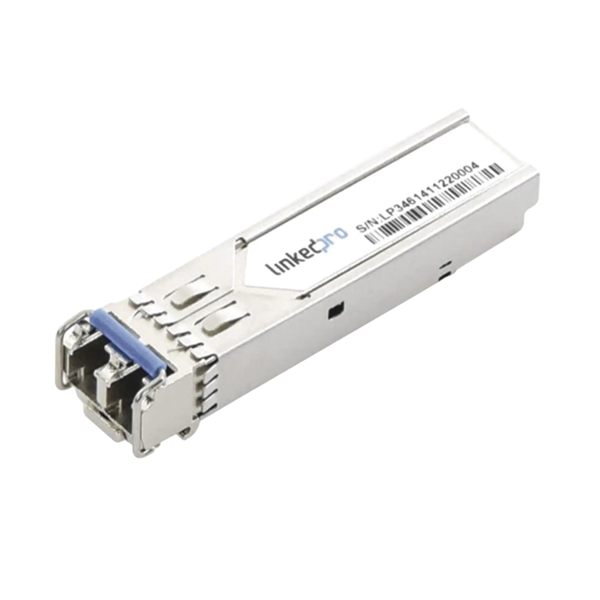 Transceptor Óptico Industrial SFP (Mini-Gbic) / Monomodo 1310 nm / 1.25 Gbps / 1000BASE-LX / Conectores LC/UPC Dúplex / DDM / Hasta 20 km