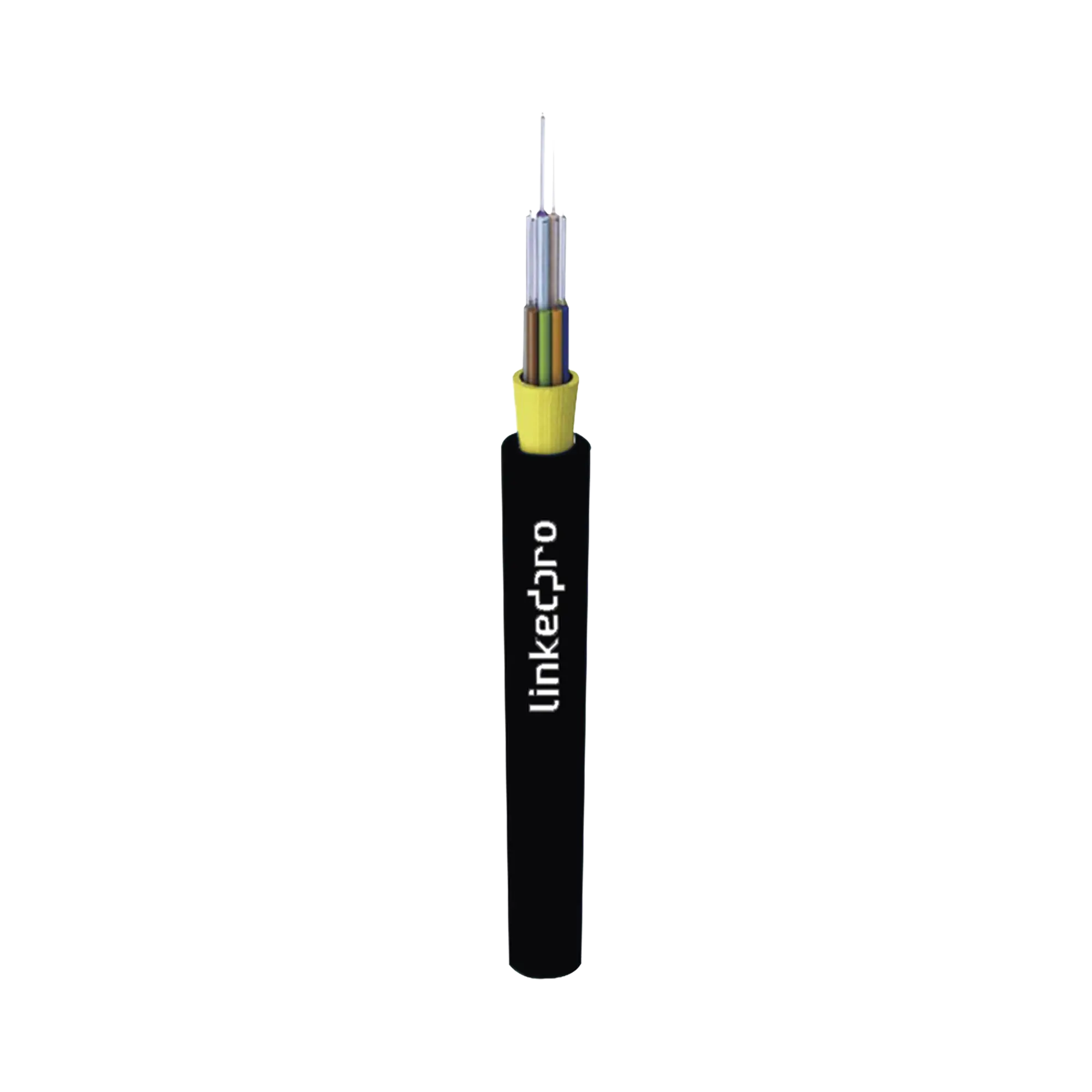 Cable de Fibra Óptica Multimodo OM4 50/125, 6 hilos, Interior/Exterior, Tight Buffer 900µm, OFNR Riser, Dieléctrica, Precio Por Metro, (Hasta 2000 metros en un solo tramo de cable)
