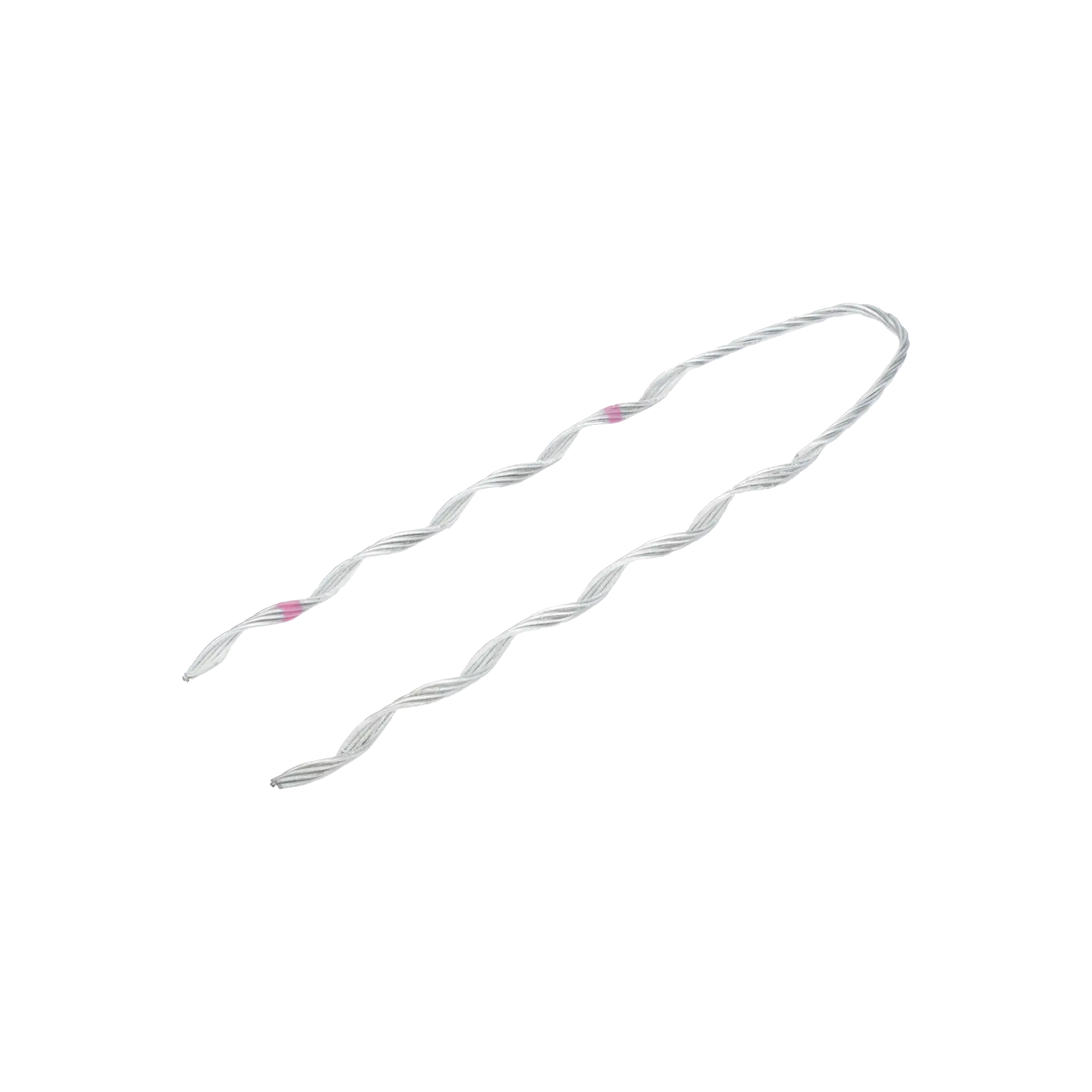 Remate Preformado de Acero Galvanizado para Fibra Mini-ADSS de 24 hilos, diámetros 7.5 – 8 mm