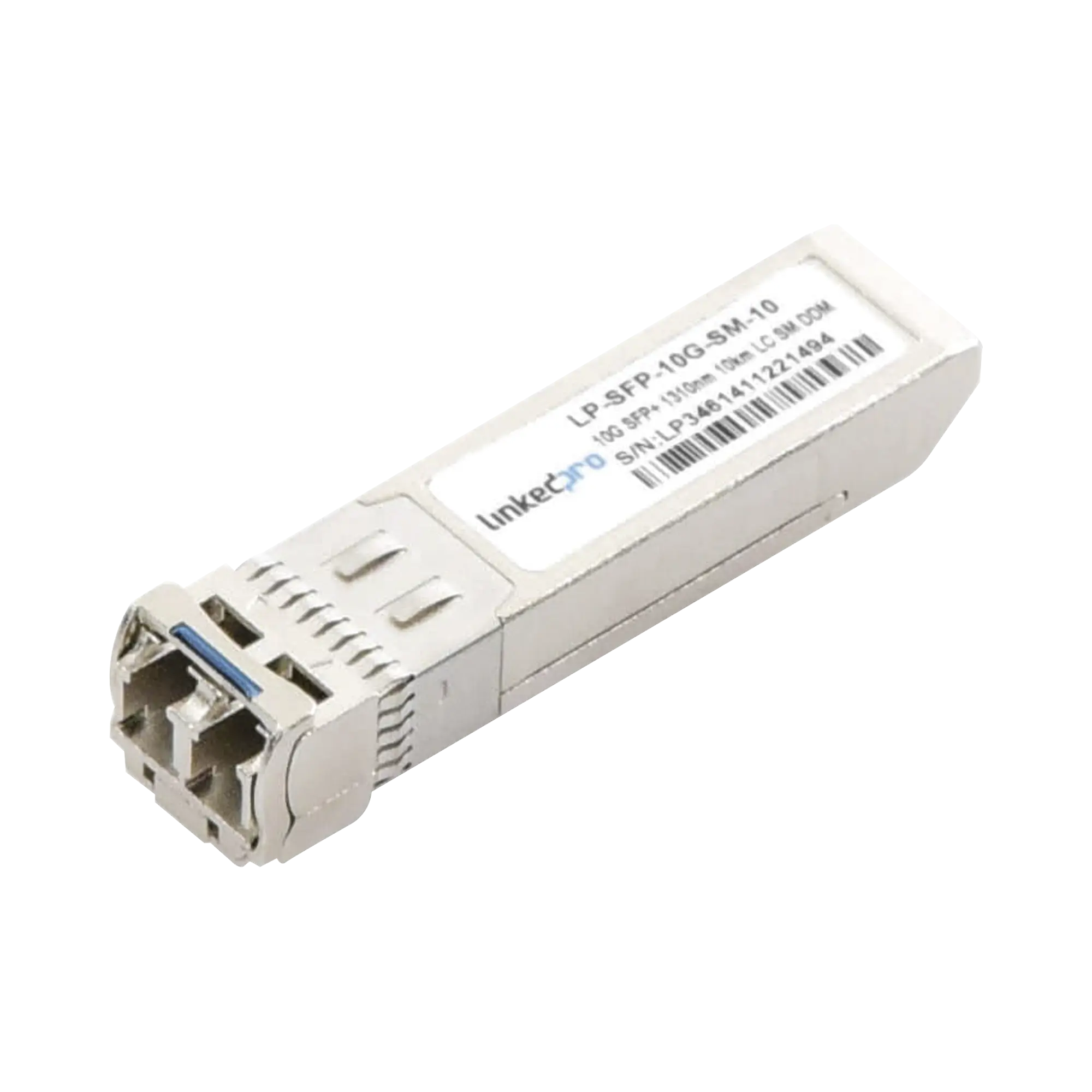 Transceptor Óptico SFP+ (Mini-Gbic) / Monomodo 1310 nm / 10 Gbps / 10GBASE-LR / Conectores LC/UPC Dúplex / DDM / Hasta 10 km