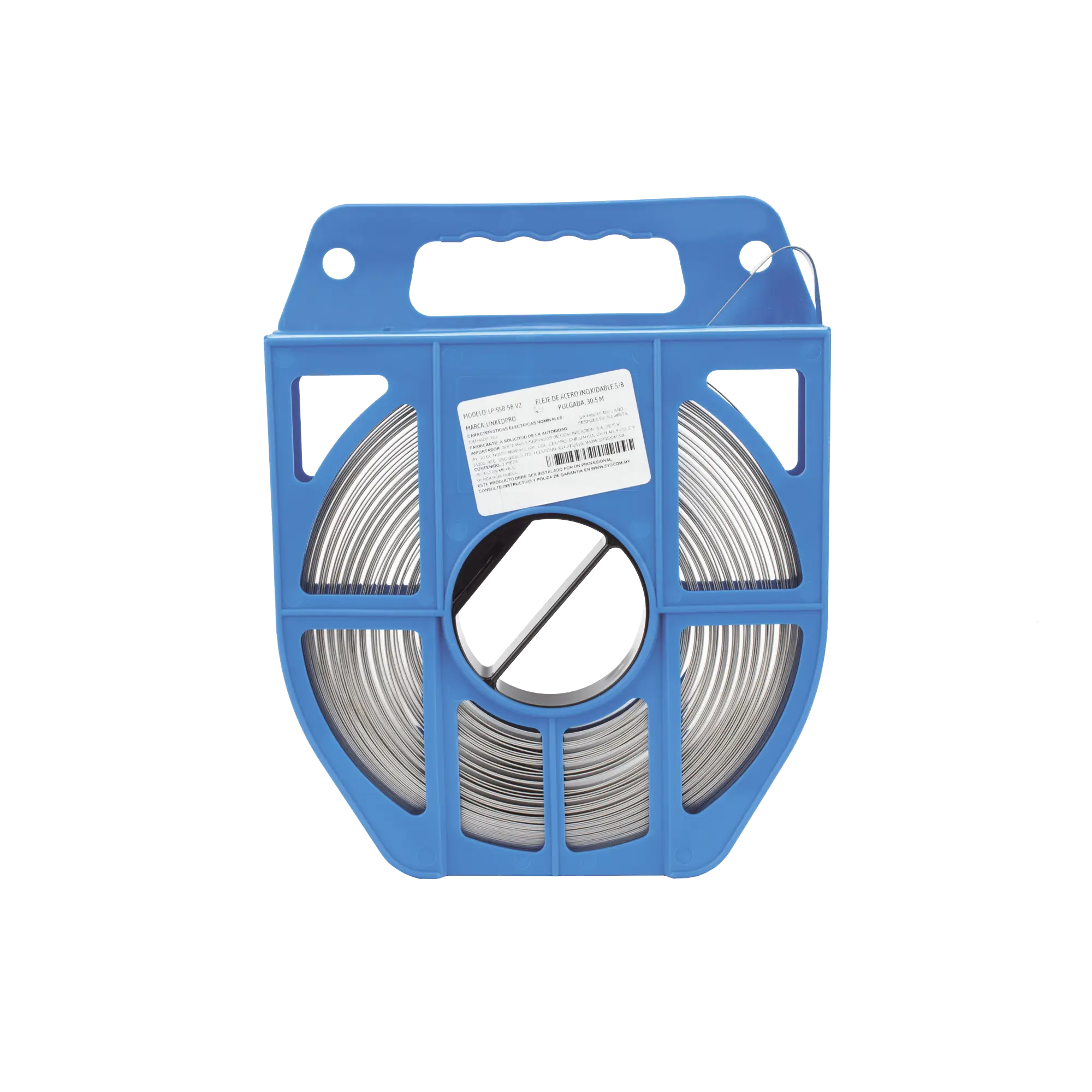 Fleje de Acero Inoxidable 304 de 5/8″, 0.70 mm, 30.5 metros