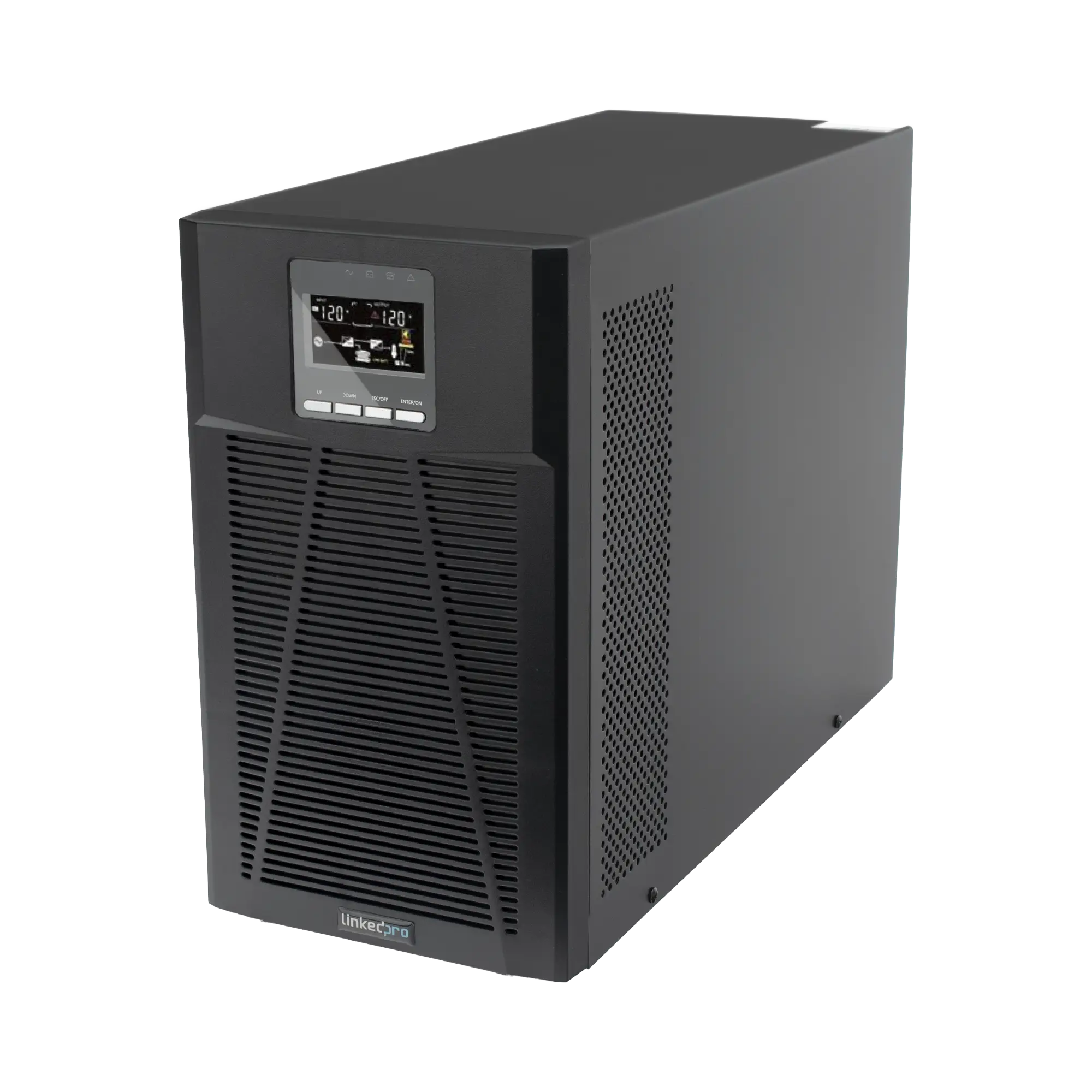 UPS 3000VA / 2700W Online Doble Conversión /Sin Cable de Alimentación/ 4 tomas 5-15R / Regulación de Voltaje / Protección RJ45