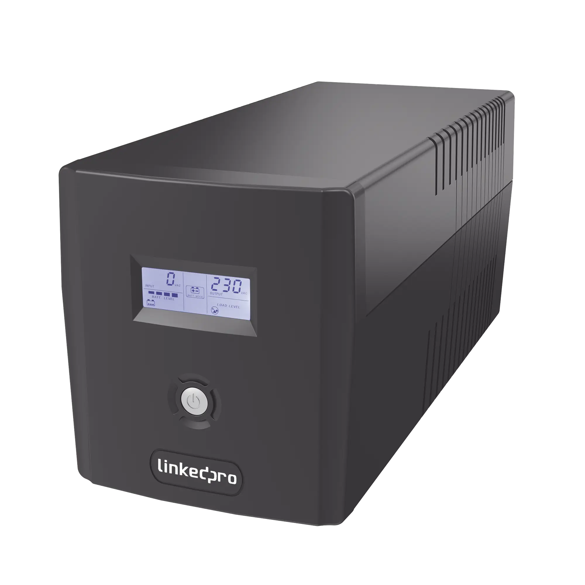 UPS 600VA/360 W Pantalla LCD / Línea Interactiva 120Vca / 6 tomas 5-15R (4 Respaldadas) / Regulación de Voltaje / Protección RJ45