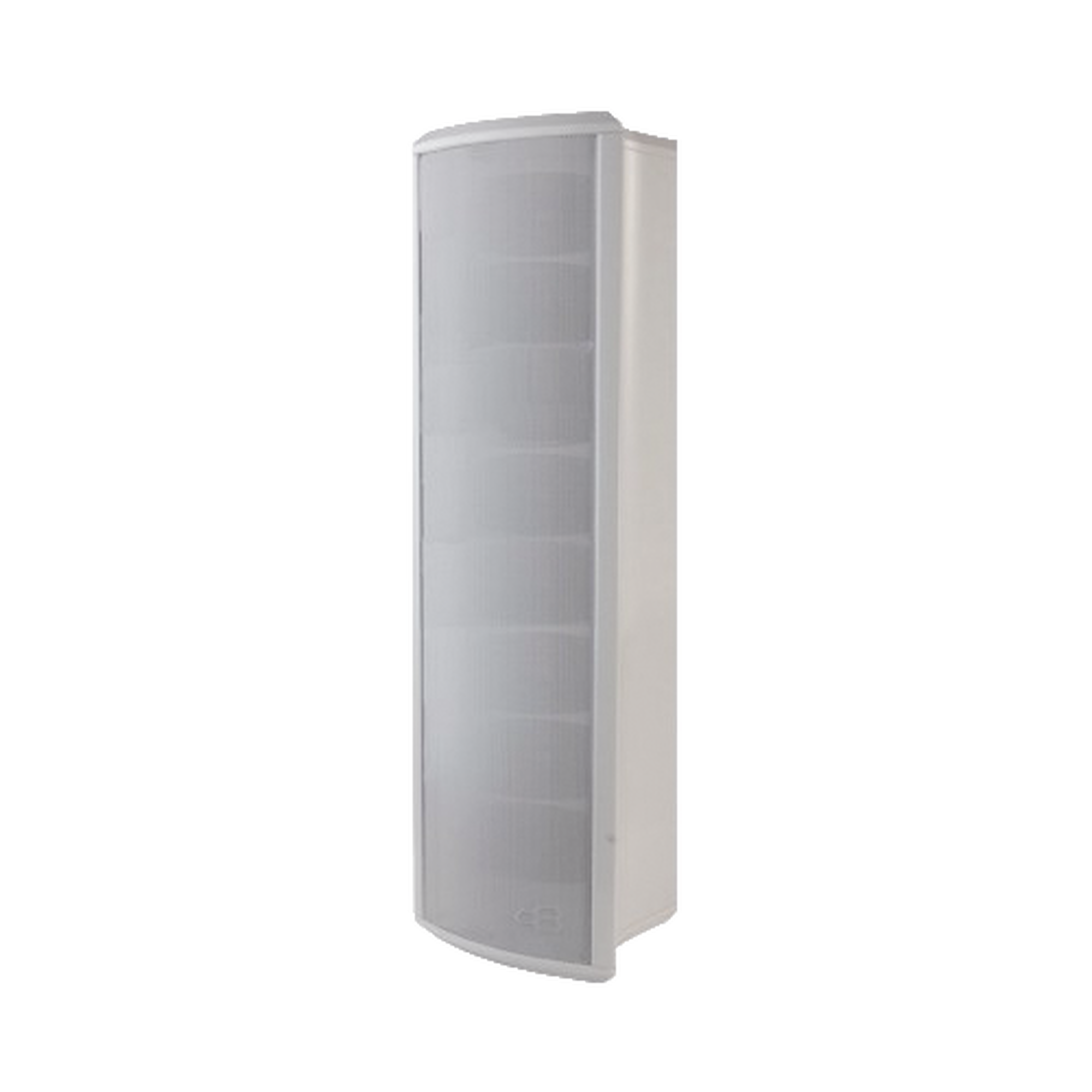 Altavoz Tipo Columna para Exterior, Configurable a 40, 20, 10 o 5 Watts, Color Blanco, Fabricado en Aluminio