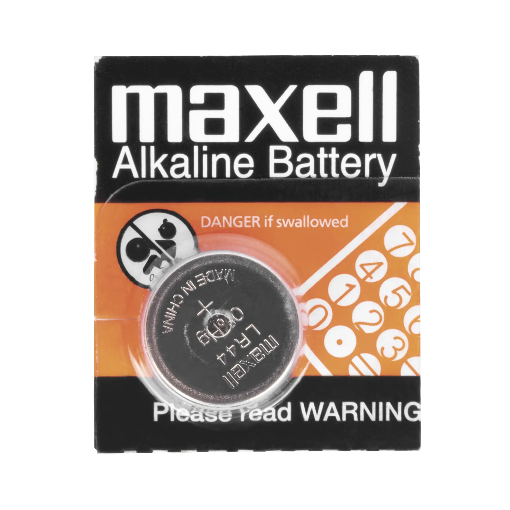 Batería Alcalina tipo LR44 (de botón) de 1.5 V 110 mAh