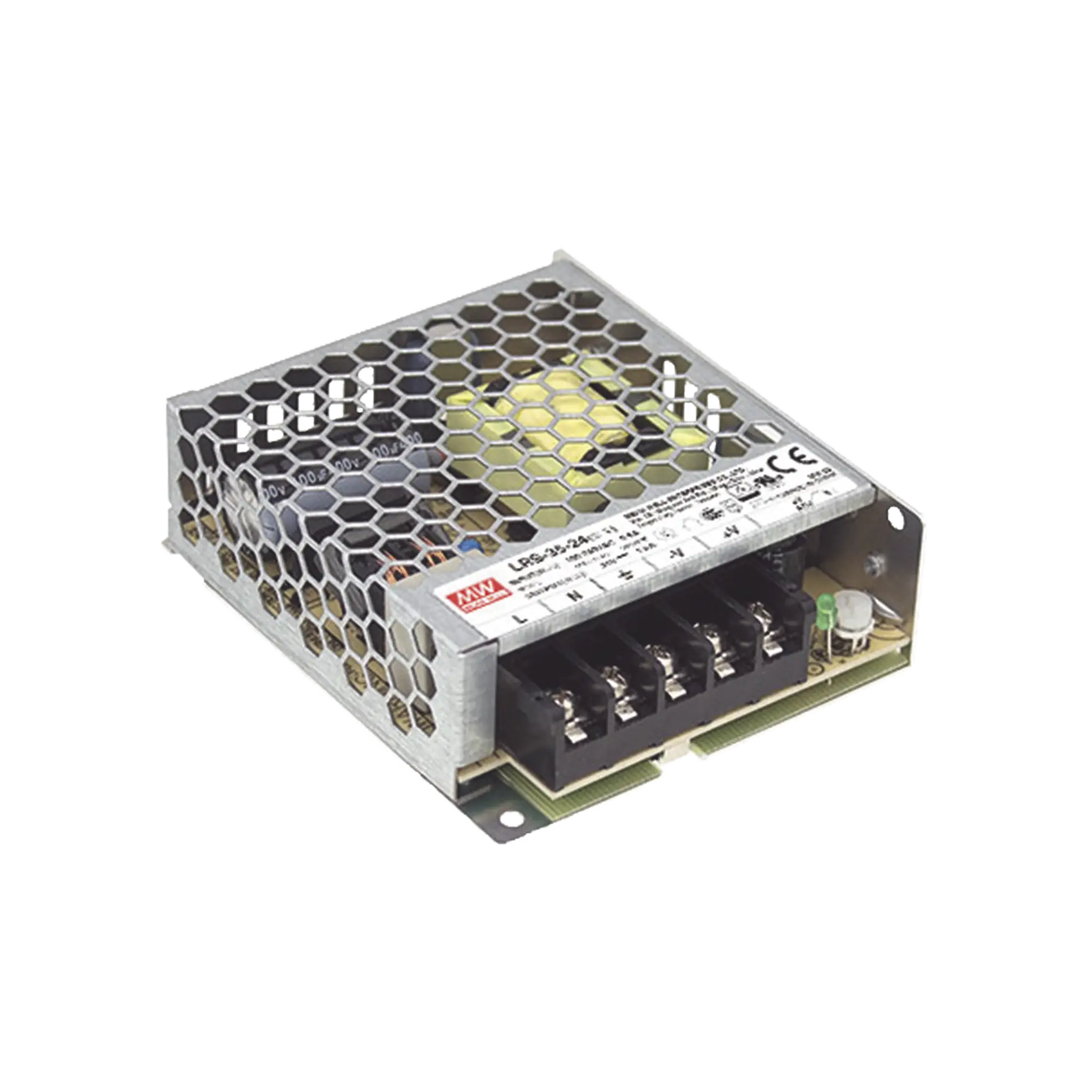 Fuente de Poder Industrial Conmutada 35W de Potencia, 24Vcc, 1.5A