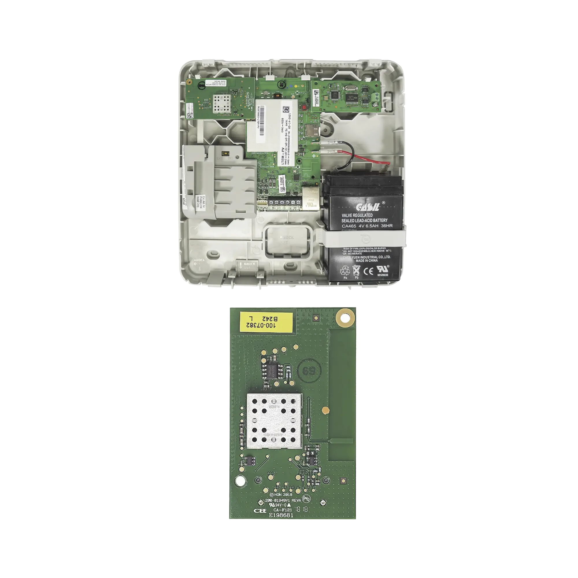 Comunicador Dual, GSM, Ethernet/WiFi/ZWave compatible con paneles Honeywell Home Resideo, DSC e Interlogix