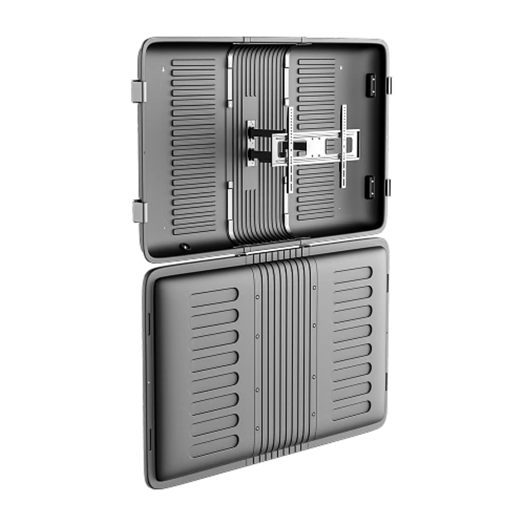 ENCLOSURE PARA PANTALLA HASTA 75″ |  RESISTENTE  A INTEMPERIE MONTURA PARED | CAPACIDAD  DE CARGA MAX. 50 KG