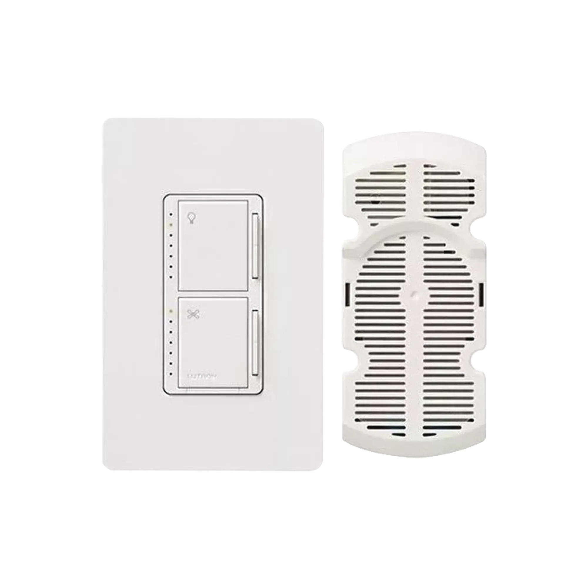 Controlador de iluminación y ventilador de techo.
