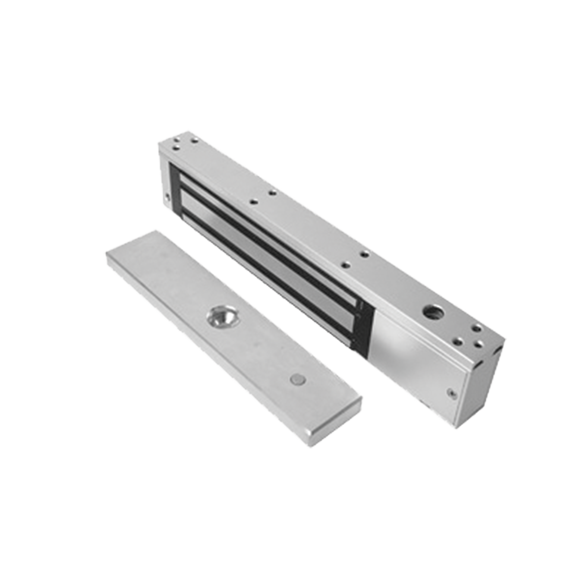 Chapa Magnética 600 lbs con LED y Sensor de Bloqueo de Placa