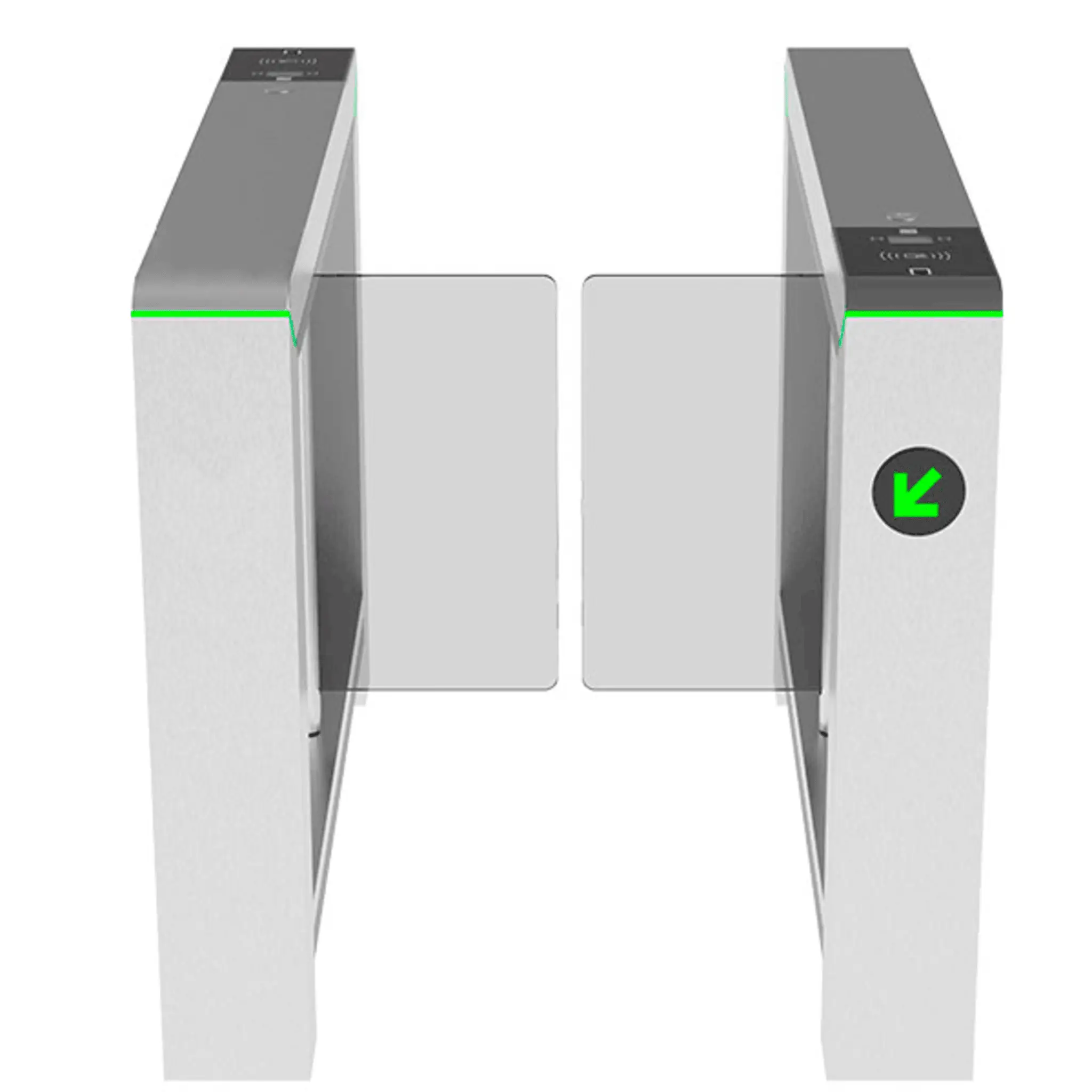 Torniquete de Barrera Oscilante Serie Mars-B1000 / Instalable en Plataforma Sólida / Dimensiones 1010×1355 mm / Uso de Tornillos M12 / Requiere Herramientas Específicas / No para Ambientes Corrosivos