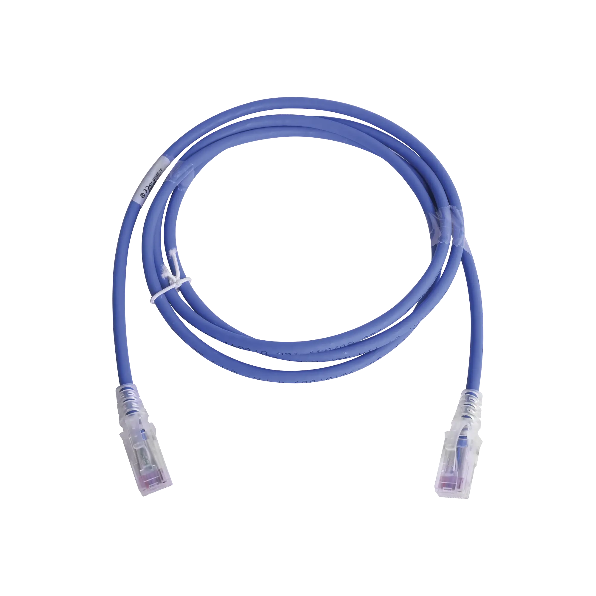 Patch Cord MC6 Modular Cat6 UTP, CM/LS0H, 5ft, Color Azul, Versión Bulk (Sin Empaque Individual)