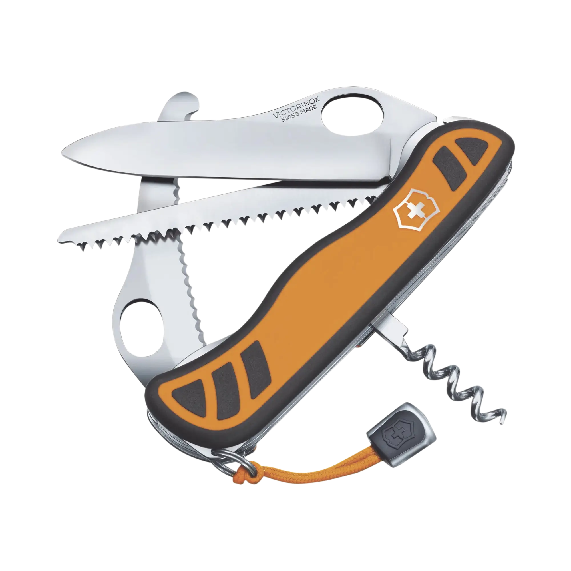 Navaja Victorinox Grande Hunter XT Grip Multiherramienta con Cachas y 6 Funciones. Hojas para una Mano.