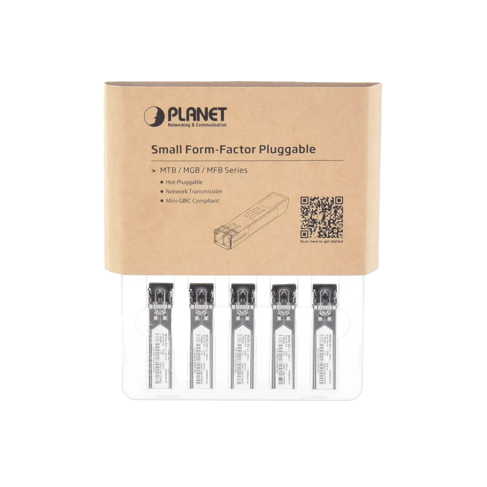 Paquete de 10 Piezas del Transceptor mini-GBIC SFP 1G LC Duplex para Fibra Multimodo 550 m