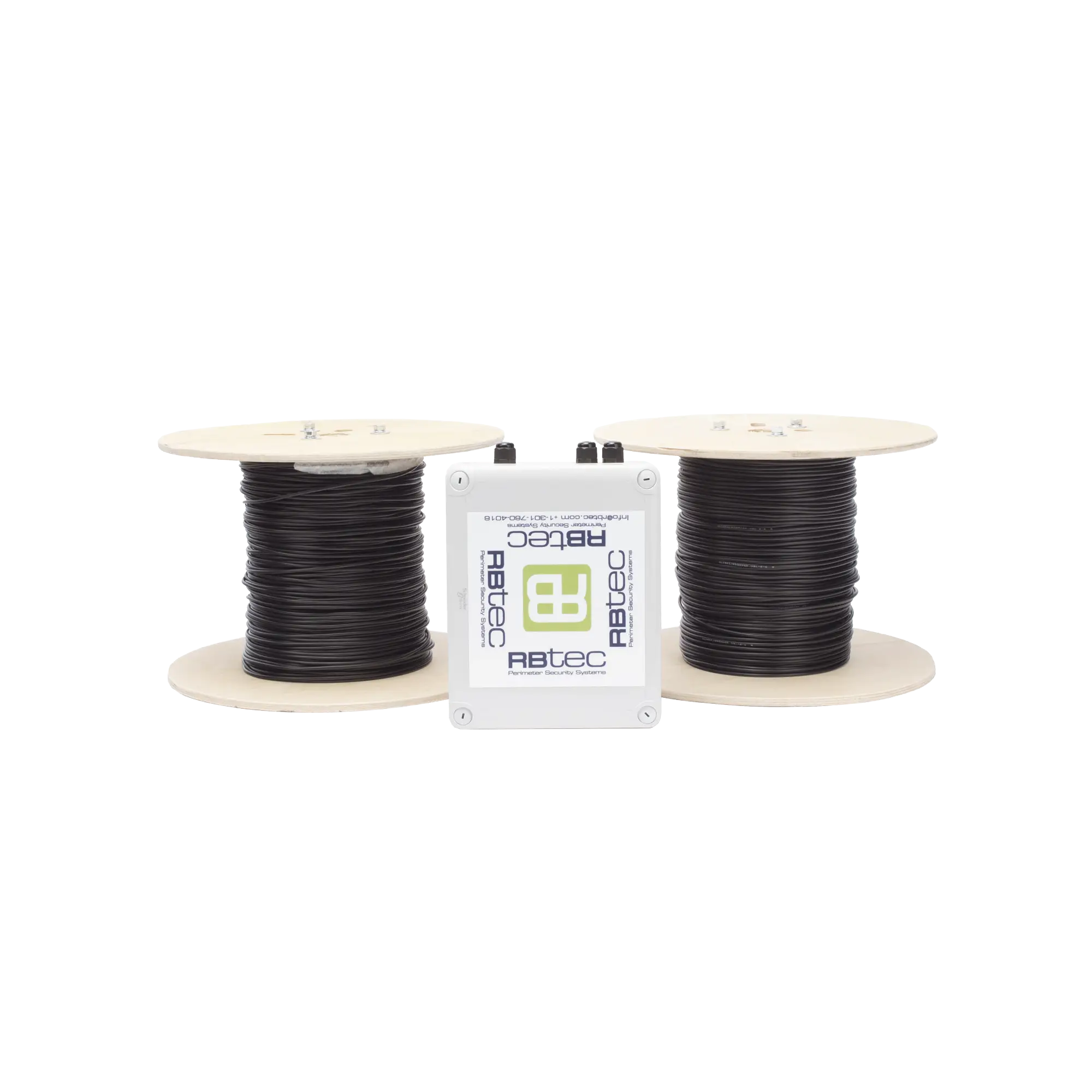 MICALERT Cable Sensor para Paredes, Rejas Rigidas o barandales / 2 zonas de 305 metros / 610 Metros de Protección Total/Tarjeta LPU400/Calibración via software