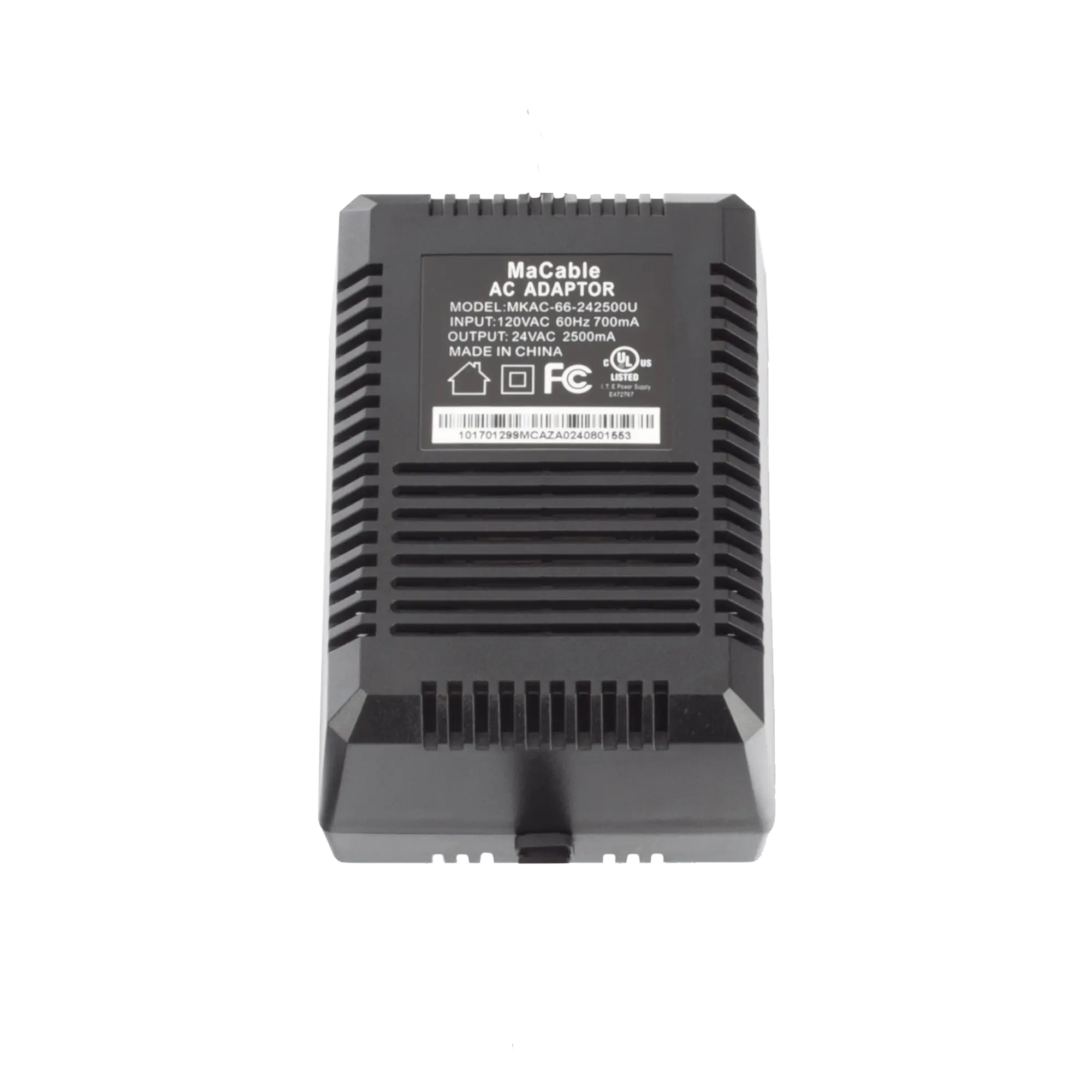 Transformador de 24 VCA / 2.5 Amp (60 VA) / Multiples Usos / Recomendado para PTZ TURBOHD e IP / Interior