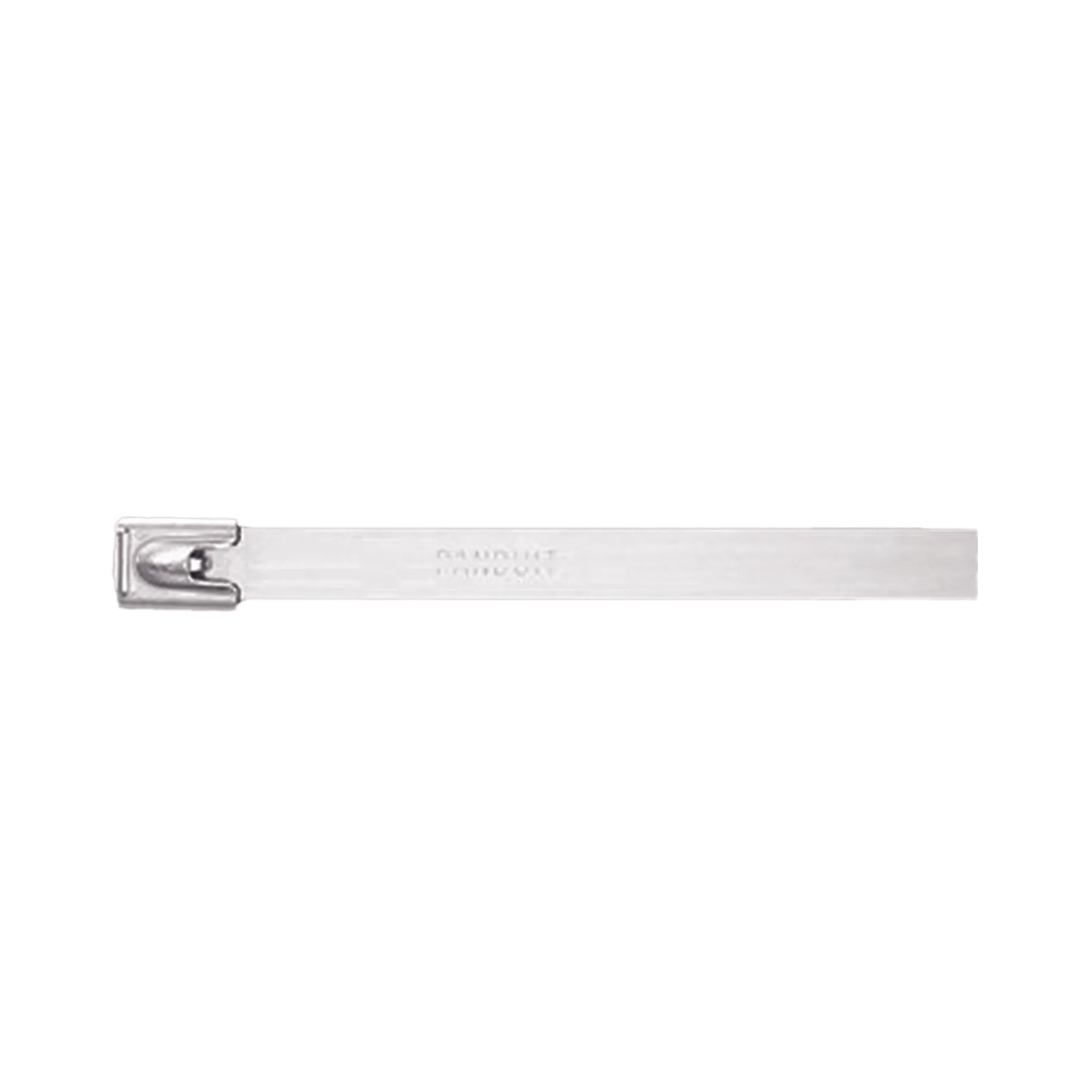 Cincho Pan-Steel, ac. inox. 304, natural, semiliviana, diam. 6″. 50 Piezas