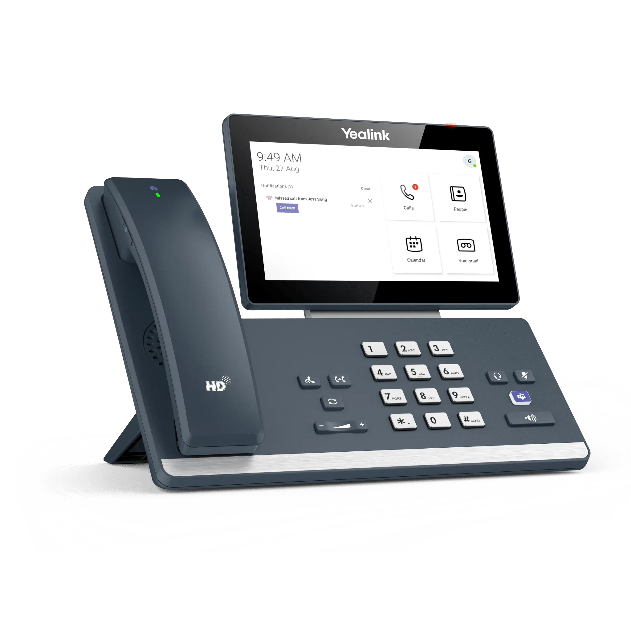 Teléfono IP Yealink MP58-WH-E2-TEAMS con Handset Bluetooth y Microsoft Teams Nativo