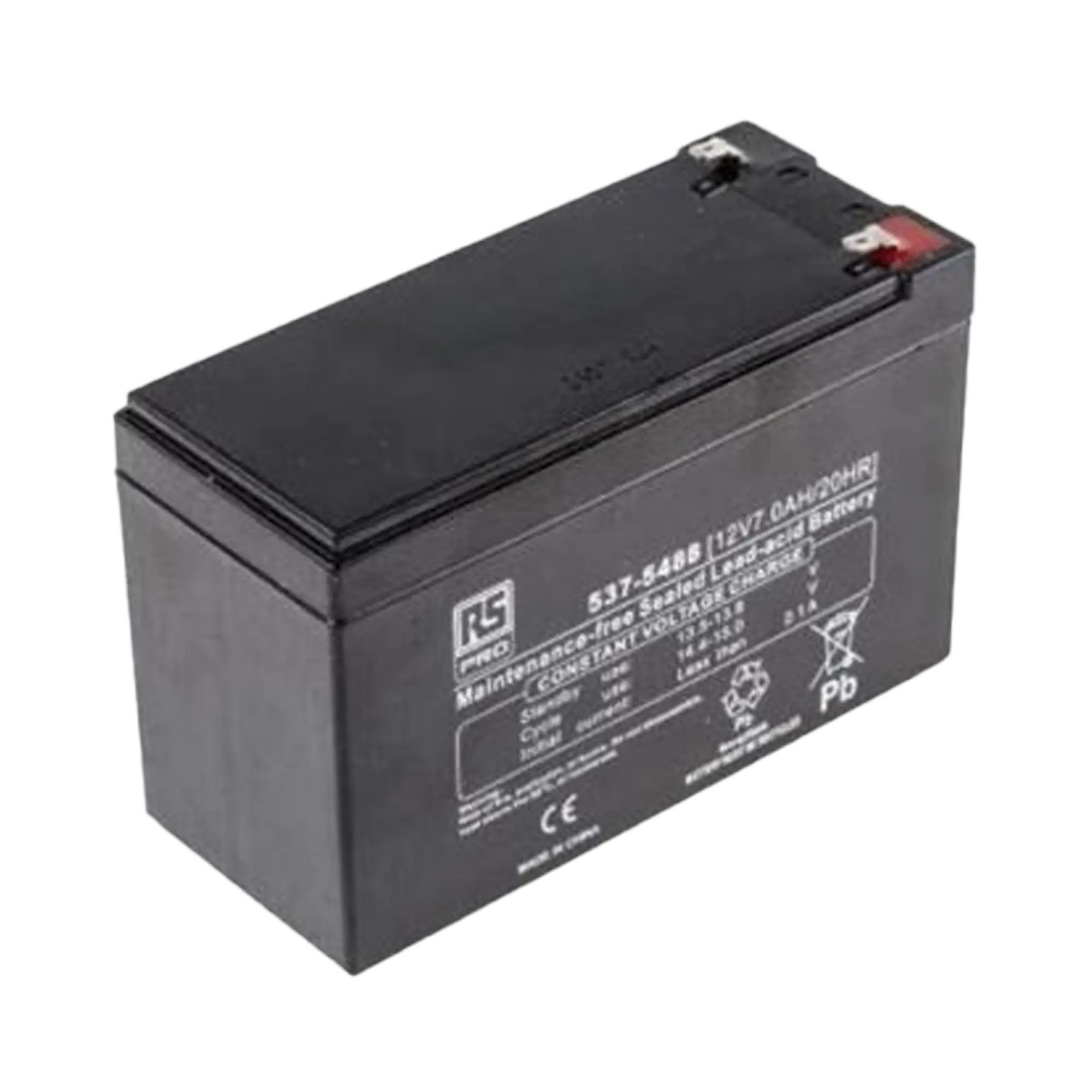 Batería de plomo ácido de 7 Ah: 12 V para MPA2 y MPA4
