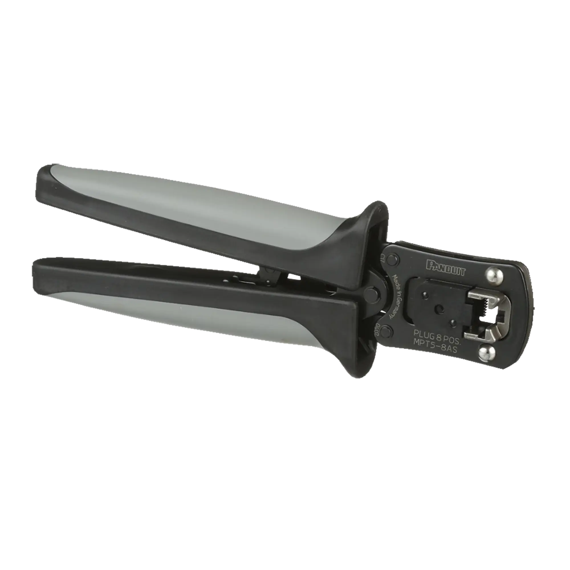 Pinzas Ponchadoras Para Plugs Modulares RJ45, Cat5e, Cat6 y Cat6A, Color Negro