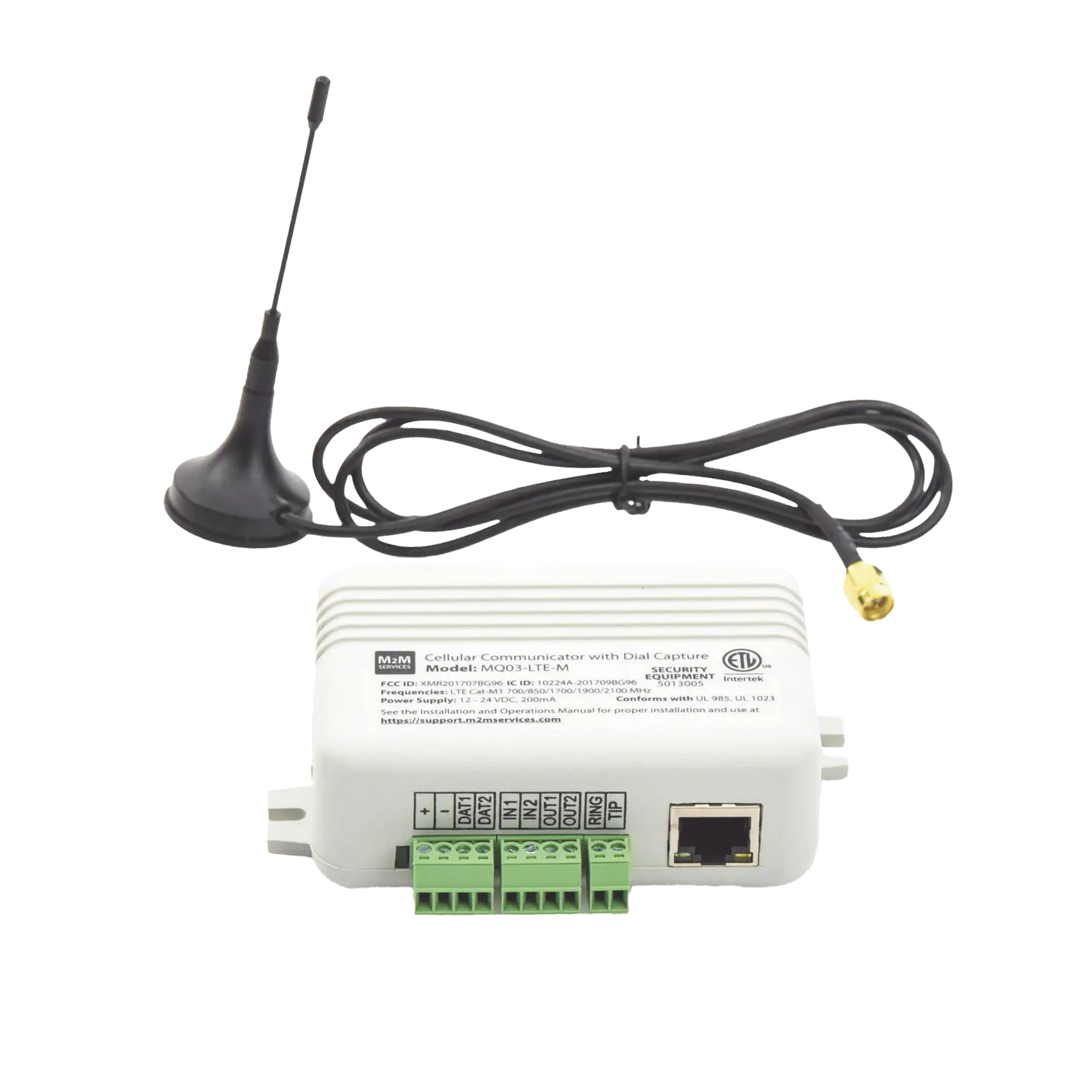 Comunicador DUAL ETHERNET + 4GLTEM/5G / 2 ENTRADAS Y 2 SALIDAS / Programación Remota / 1 Año de servicio GRATIS