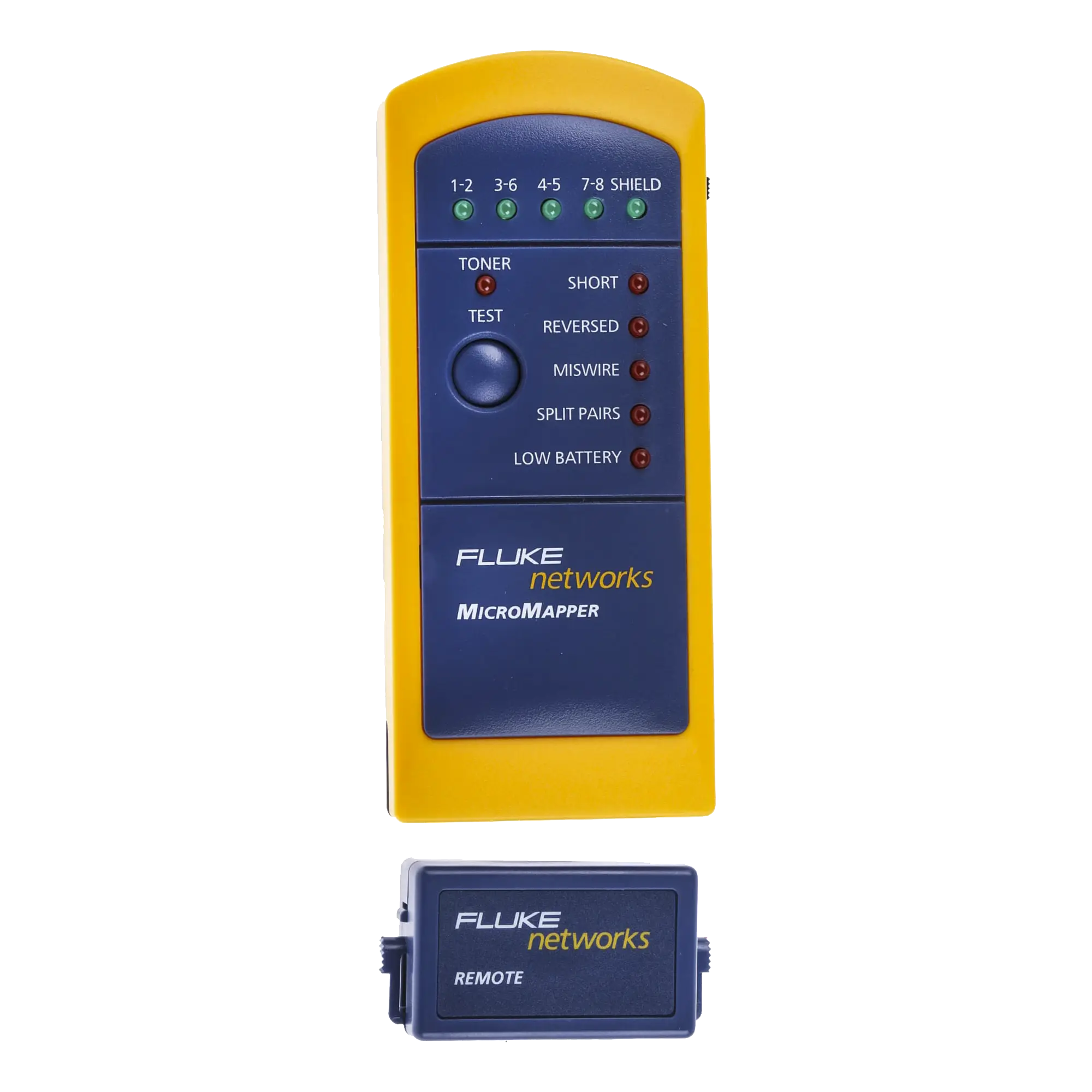 Probador de Mapa de Cableado MicroMapper™, para Verificar Rápida y Fácilmente la Integridad del Cableado de Par trenzado de Ethernet