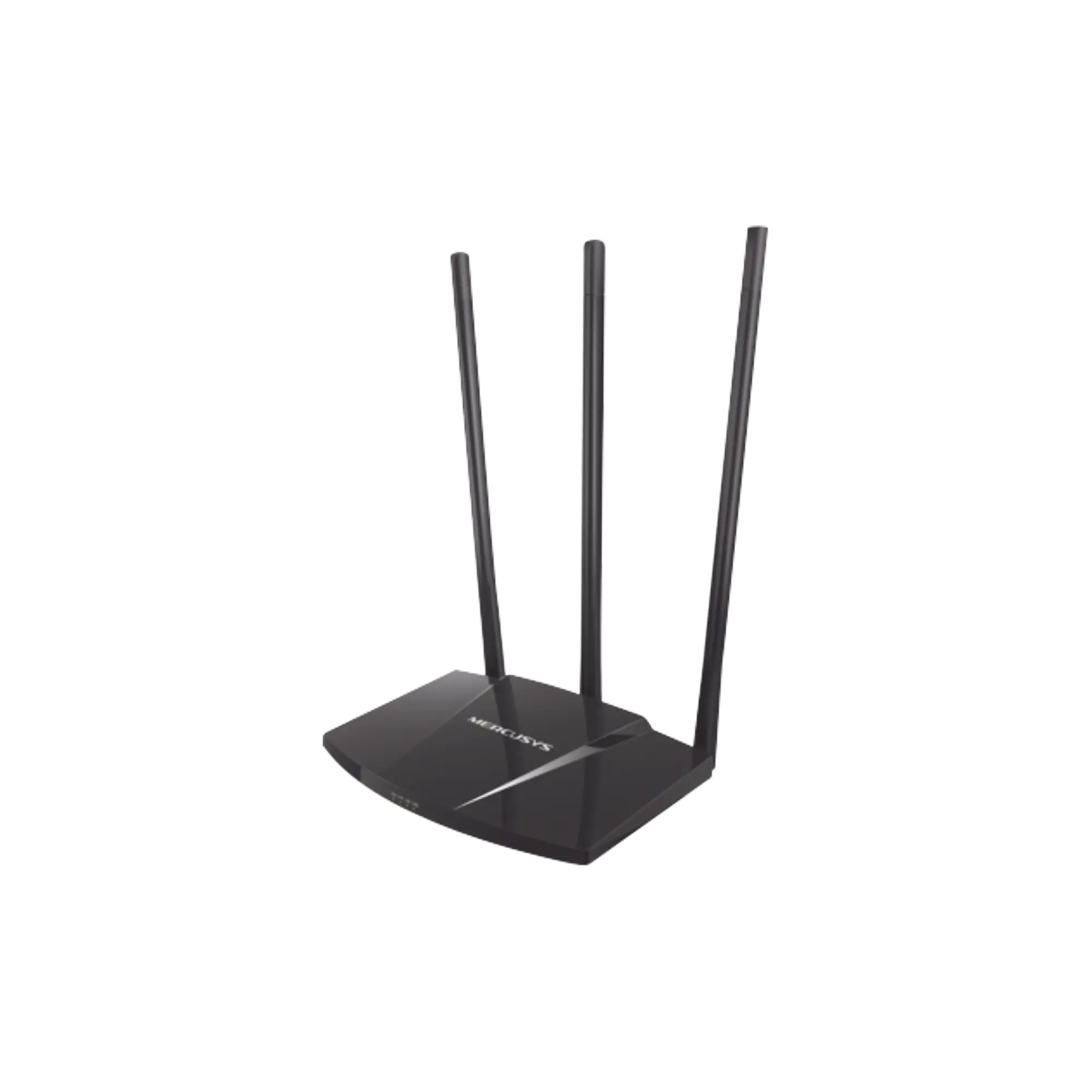 Router N de alta potencia 300 Mbps / 1 Puerto WAN 10/100 / 3 Puertos LAN 10/100 / Chip PA (potencia transmisión 2x) / 3 Antenas de 7 dBi