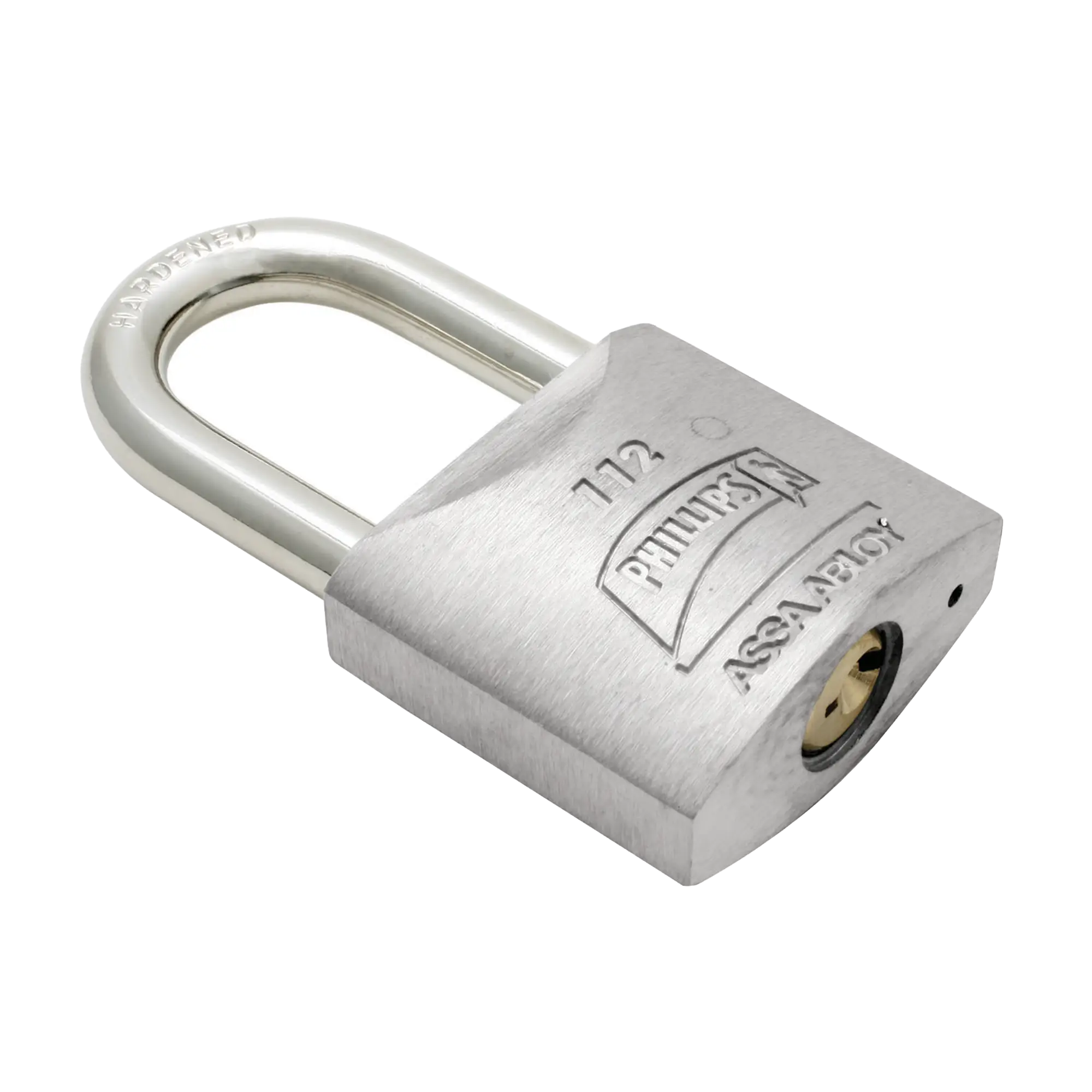 Candado Metálico de Gancho Largo / Llave PH-32 para 4 pernos de combinación / Cuenta con barreno para salida de agua.