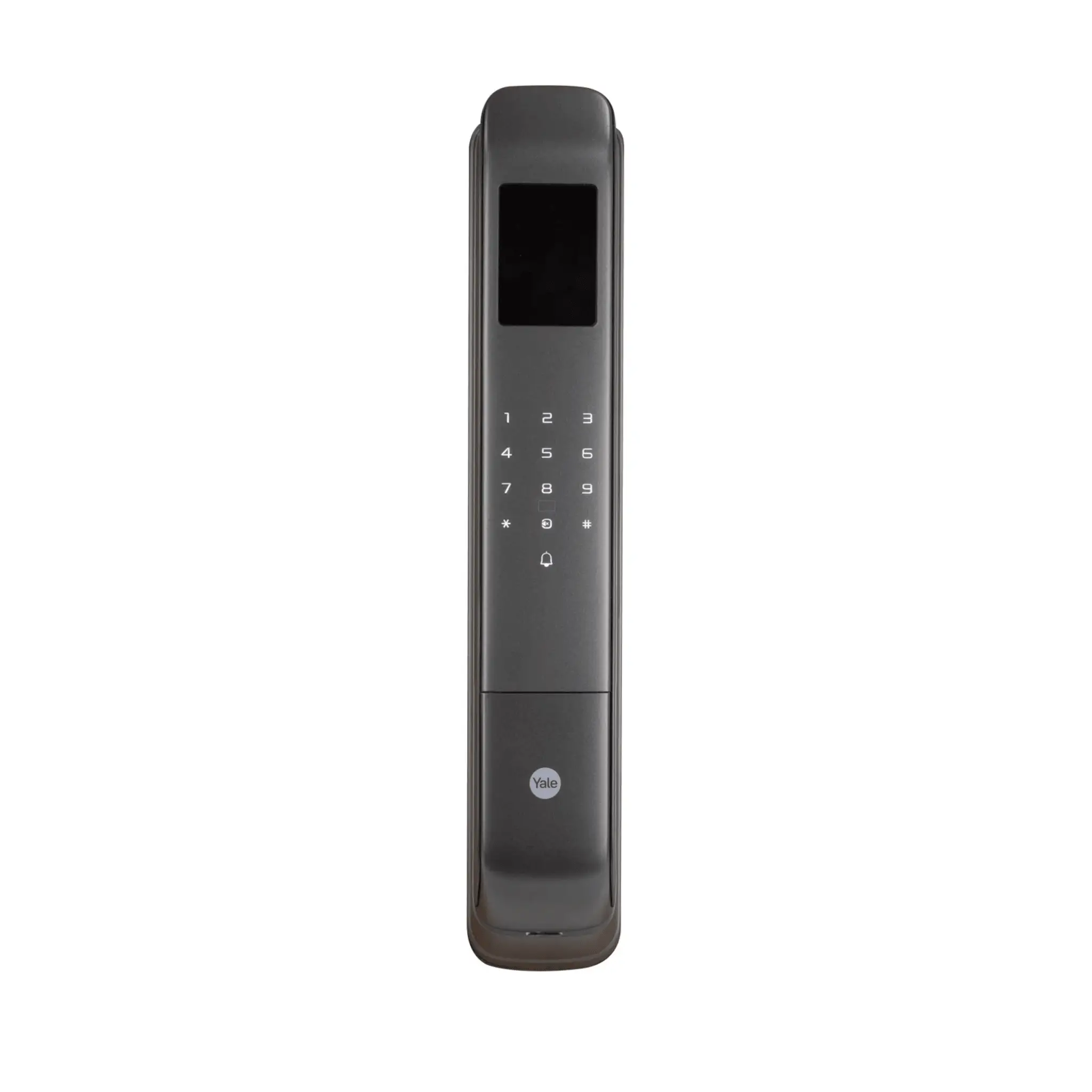 Cerradura Digital Cornelius / Reconocimiento Facial 3D / Sensor de Huella con IA / Capacidad de 100 Huellas, 20 Face ID, 100 Tarjetas MIFARE / Doble Verificación / Bloqueo Automático / Modo Niños / IP54 / Aleación de Aluminio