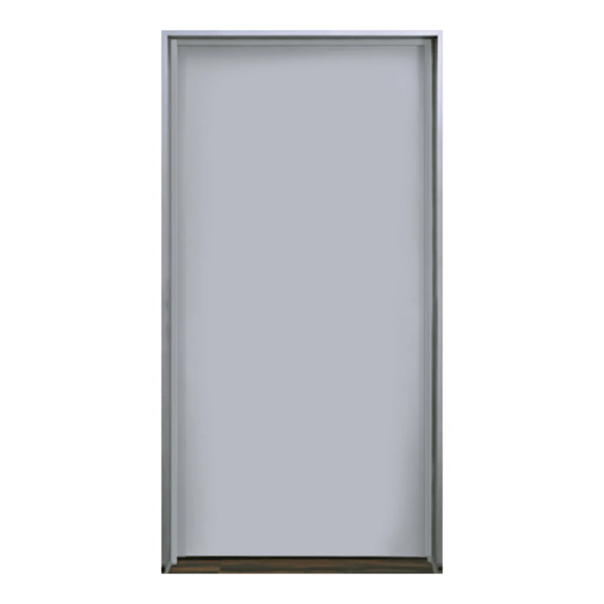 Puerta metálica galvanizada 3×7 pies / Resistente a fuego por 180 min. /Preparación para cerradura cilÃndrica y refuerzo para cierra puerta