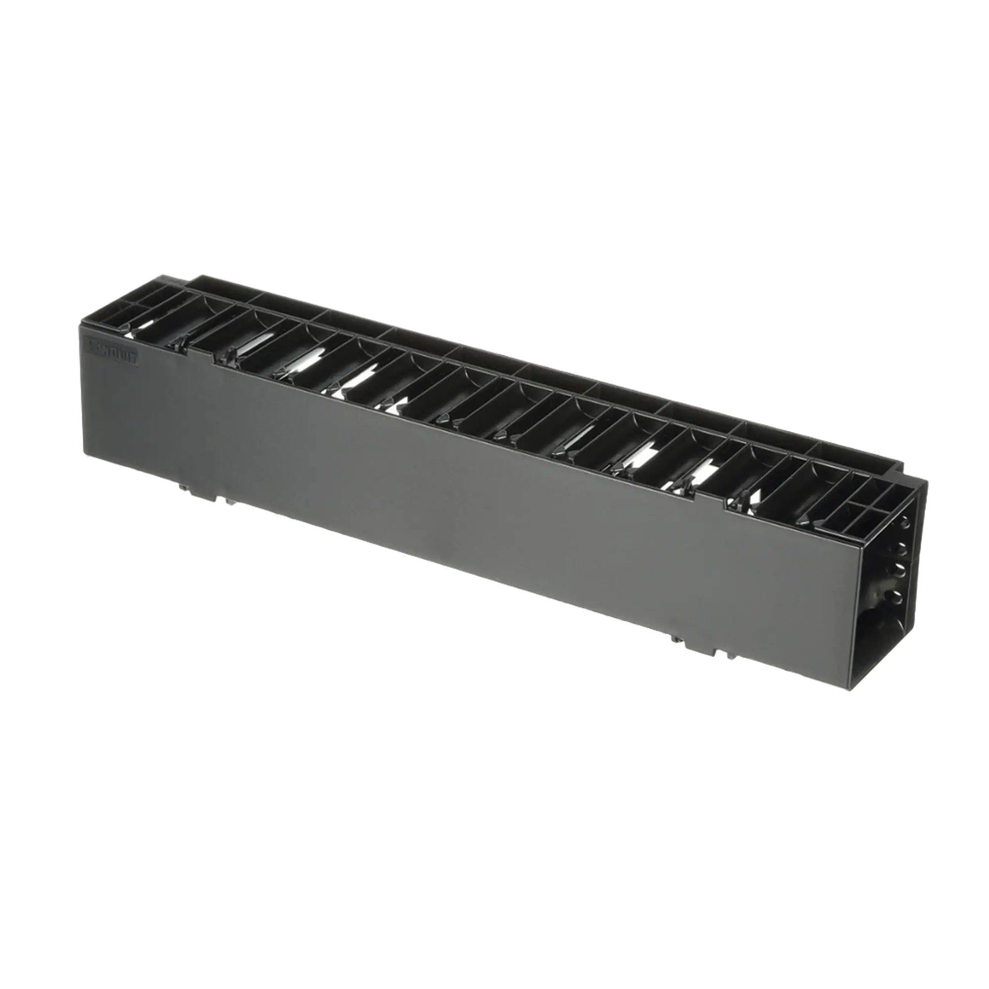Organizador de Cables Horizontal NetManager, Sencillo (Solo Frontal), Para Rack de 19in, 2UR