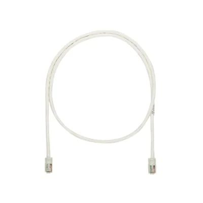 Cable de parcheo UTP Categoría 5e, con plug modular en cada extremo - 6 m. - Blanco Mate