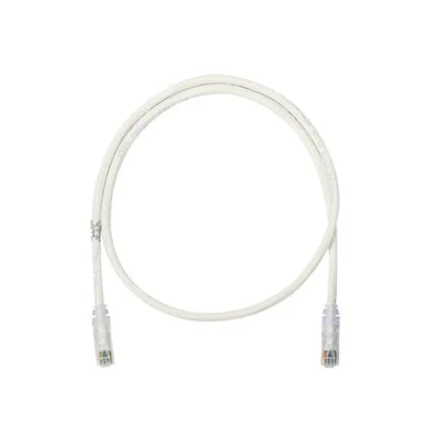 Cable de parcheo UTP Categoría 6, con plug modular en cada extremo - 4.3 m. - Blanco mate