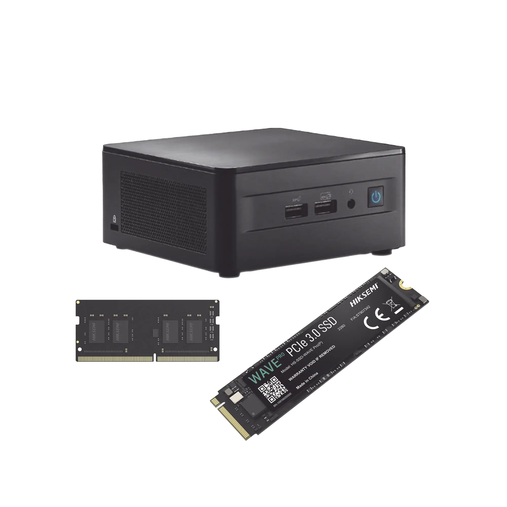 ASUS NUC KIT / ESTACION DE TRABAJO / CORE I5 12VA GENERACION / RAM 16GB / SSD 256