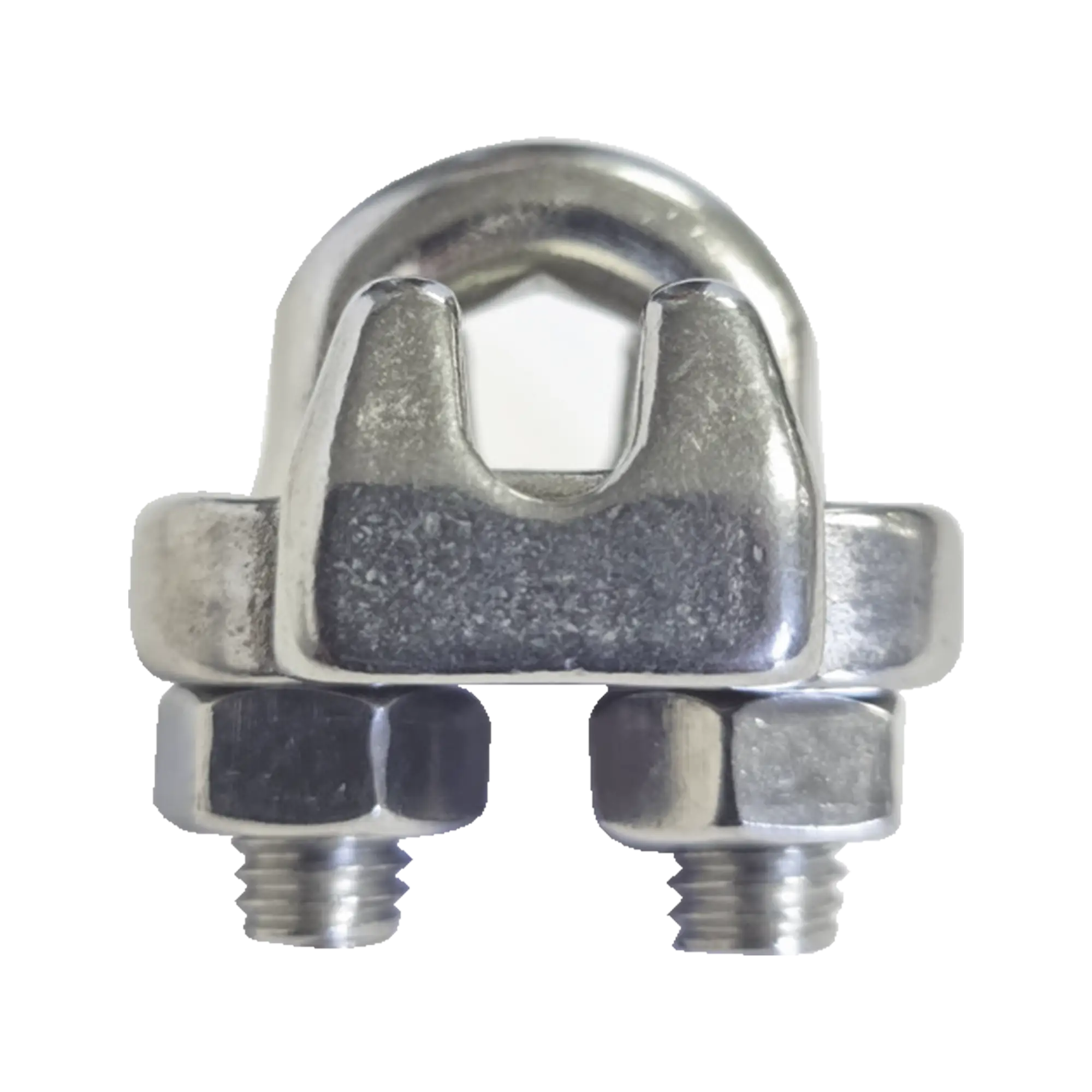 Nudo/ Perro/ Abrazadera Acero Forjado para Cable de 3/16″, Acero Inoxidable.