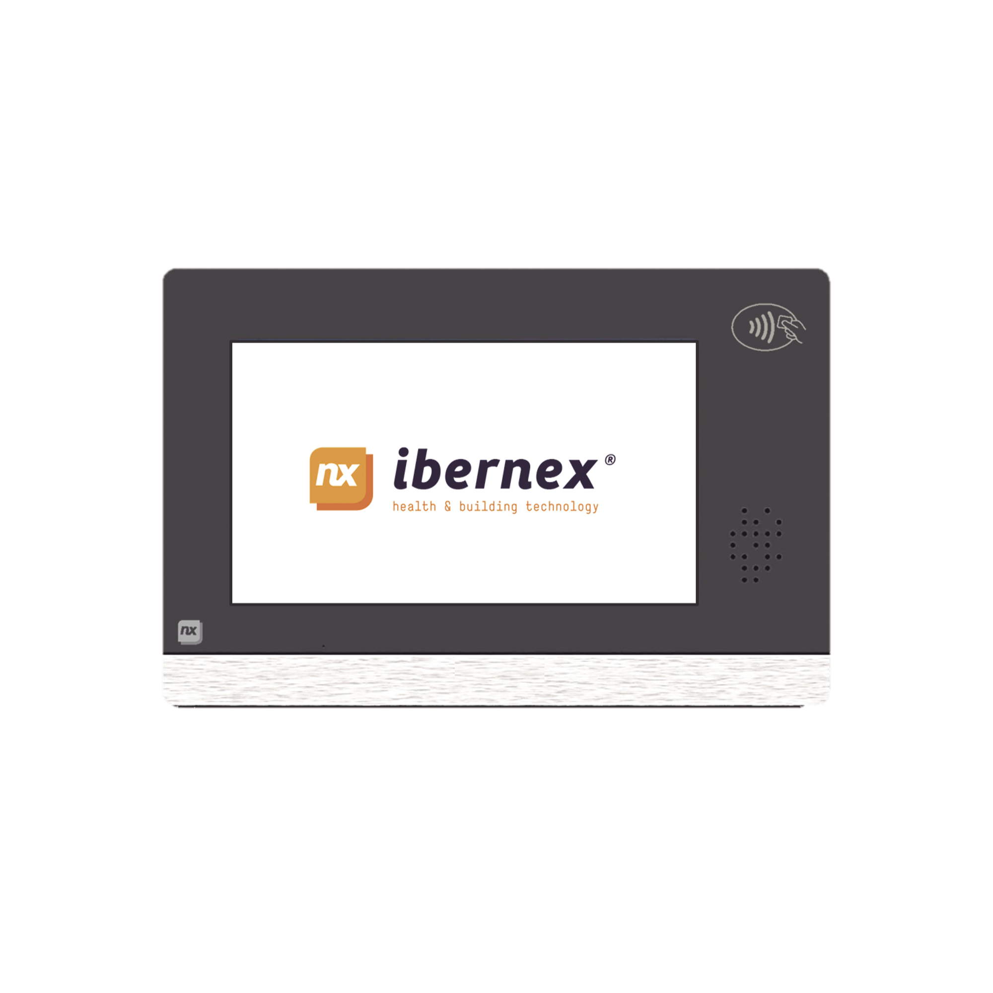 Terminal de Habitación IP / Lector RFID 125 KHz / Audio Bidireccional / SIP / PoE / Pantalla Táctil 9″ / Compatible con NX1071 y NX1075