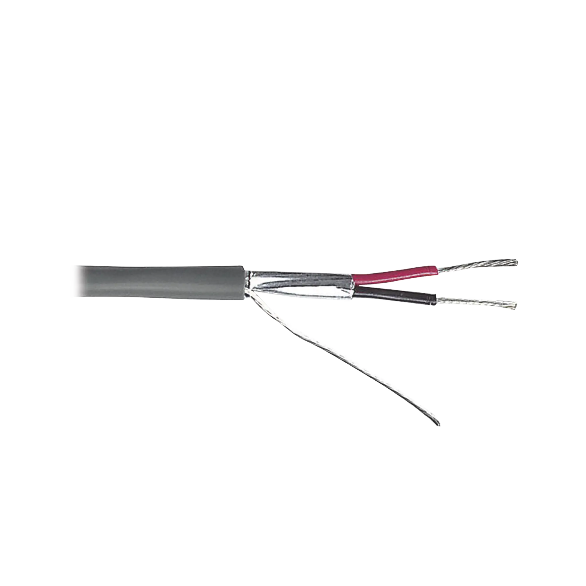 Cable 2 x 24 AWG / Blindado / Cubierta FR-PVC / Bobina de 500 metros