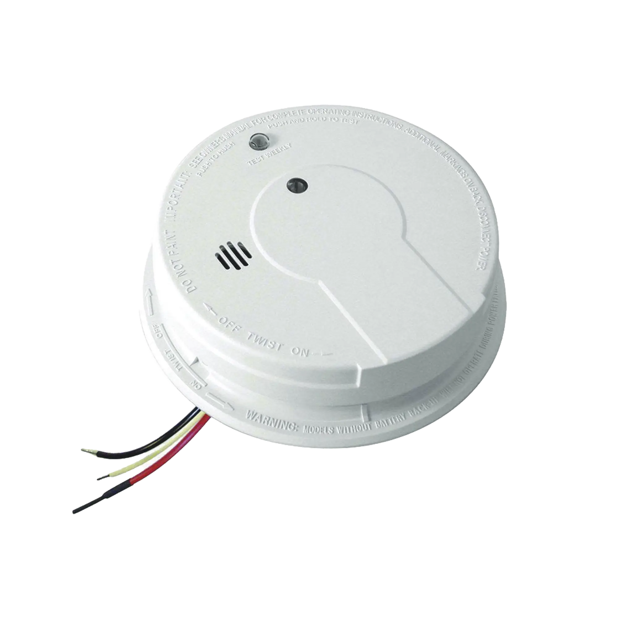 Alarma de Humo Fotoeléctrica a 120V �?? 9vdc Batería de respaldo