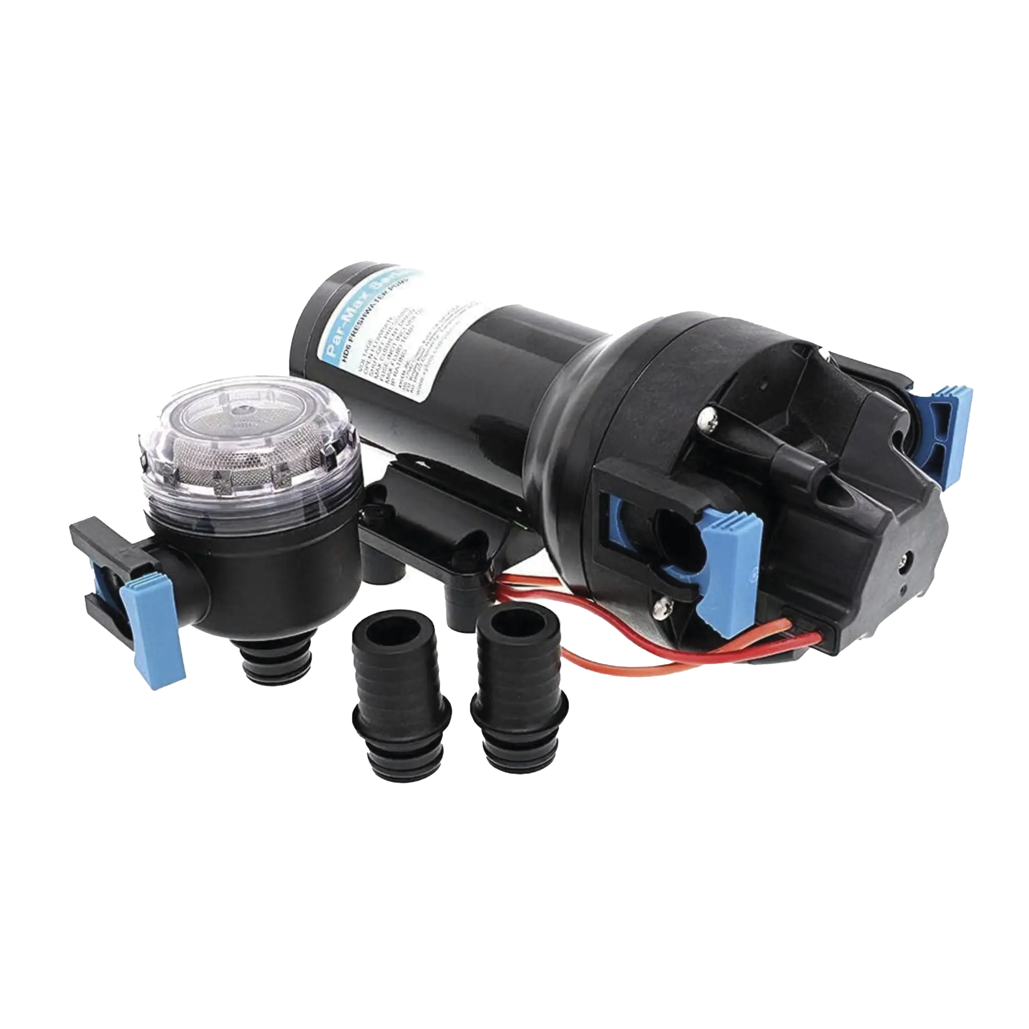 Bomba de diafragma controlada por presión para trabajo pesado ParMax 6 de 24 Vcd 60PSI