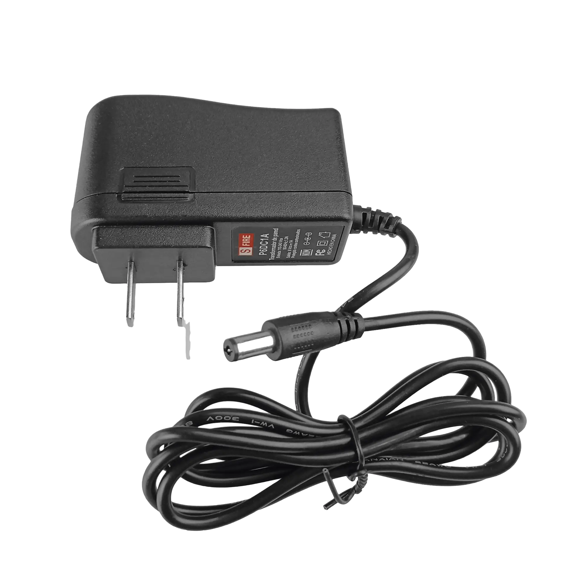 Fuente de Poder de 6 Vcc / 1 A / Voltaje de Entrada de 100-240 Vca / Para Usos Múltiples/ Video Vigilancia, Acceso, Asistencia, Alarmas, Etc.