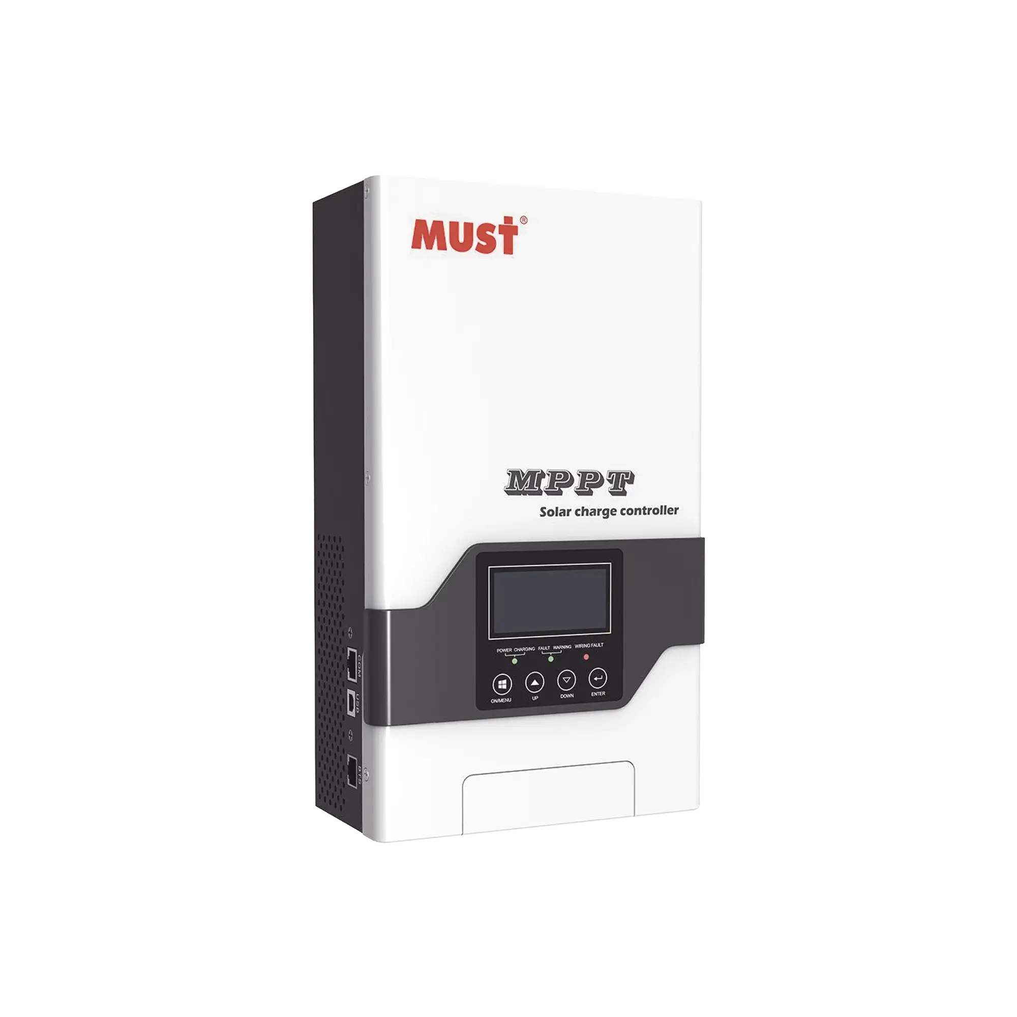 Controlador Solar MPPT 80A 12/24/36/48V, Máximo Voltaje de Circuito Abierto Voc 245Vcc, Configurable para Baterías de Litio