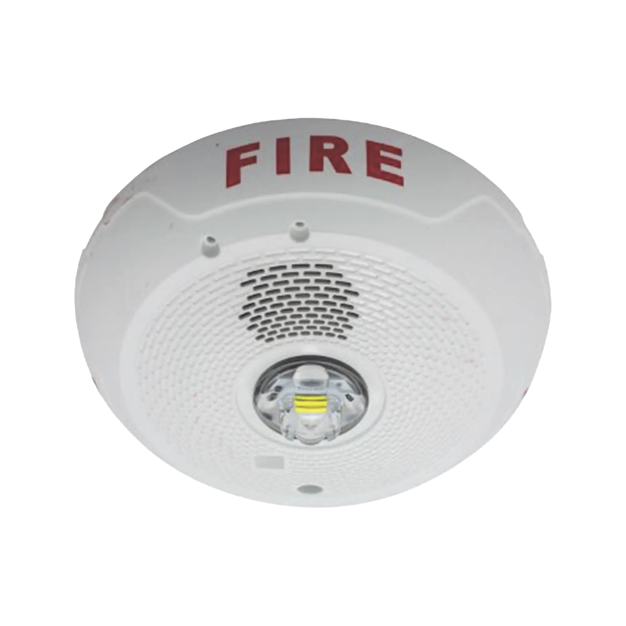 Sirena con Lámpara LED Estroboscópica, Montaje en Techo, Nivel de Candelas Seleccionable, Color blanco , Nuevo Diseño Moderno y Elegante y Menor Consumo de Corriente
