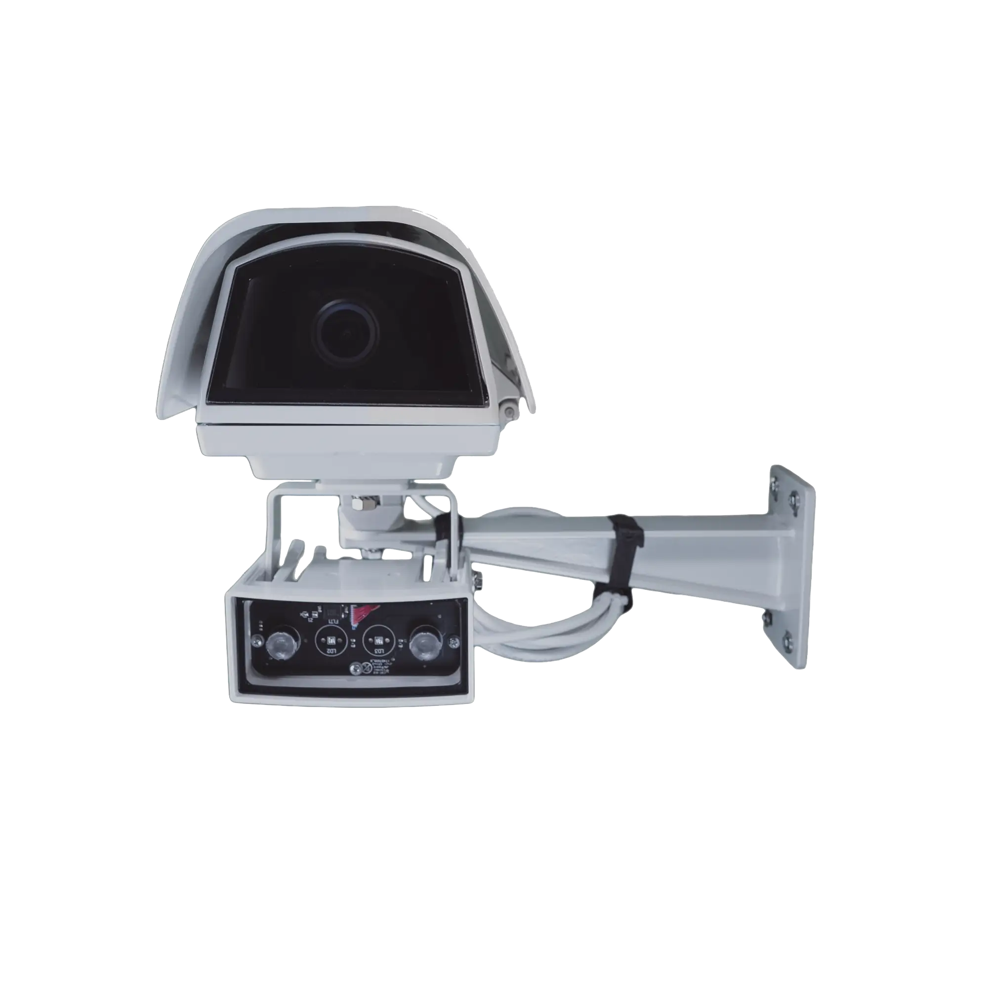 Camara LPR IP 4K con IA / P-Iris / WDR 120dB / H.265 / Captura de LPR hasta 10,000 imagenes / Protección IP67