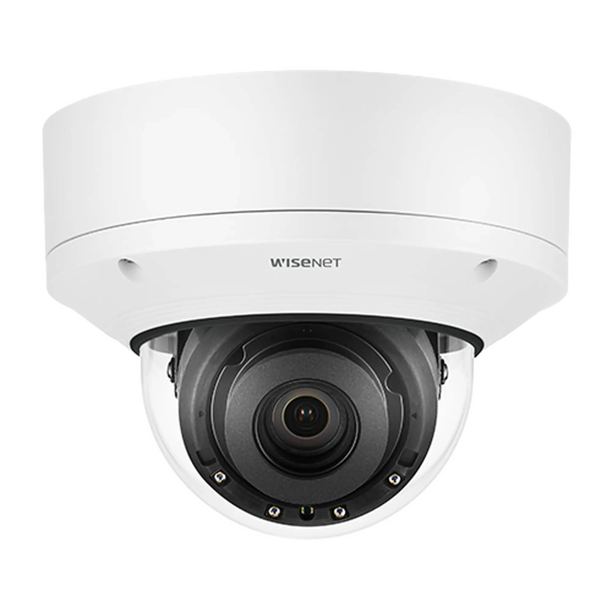 Cámara Domo 2MP con IA / Lente Motorizado de 4..38 a 9.33 mm / P-Iris, WDR 120dB / Ranura SD / Protección IP52 e IK10