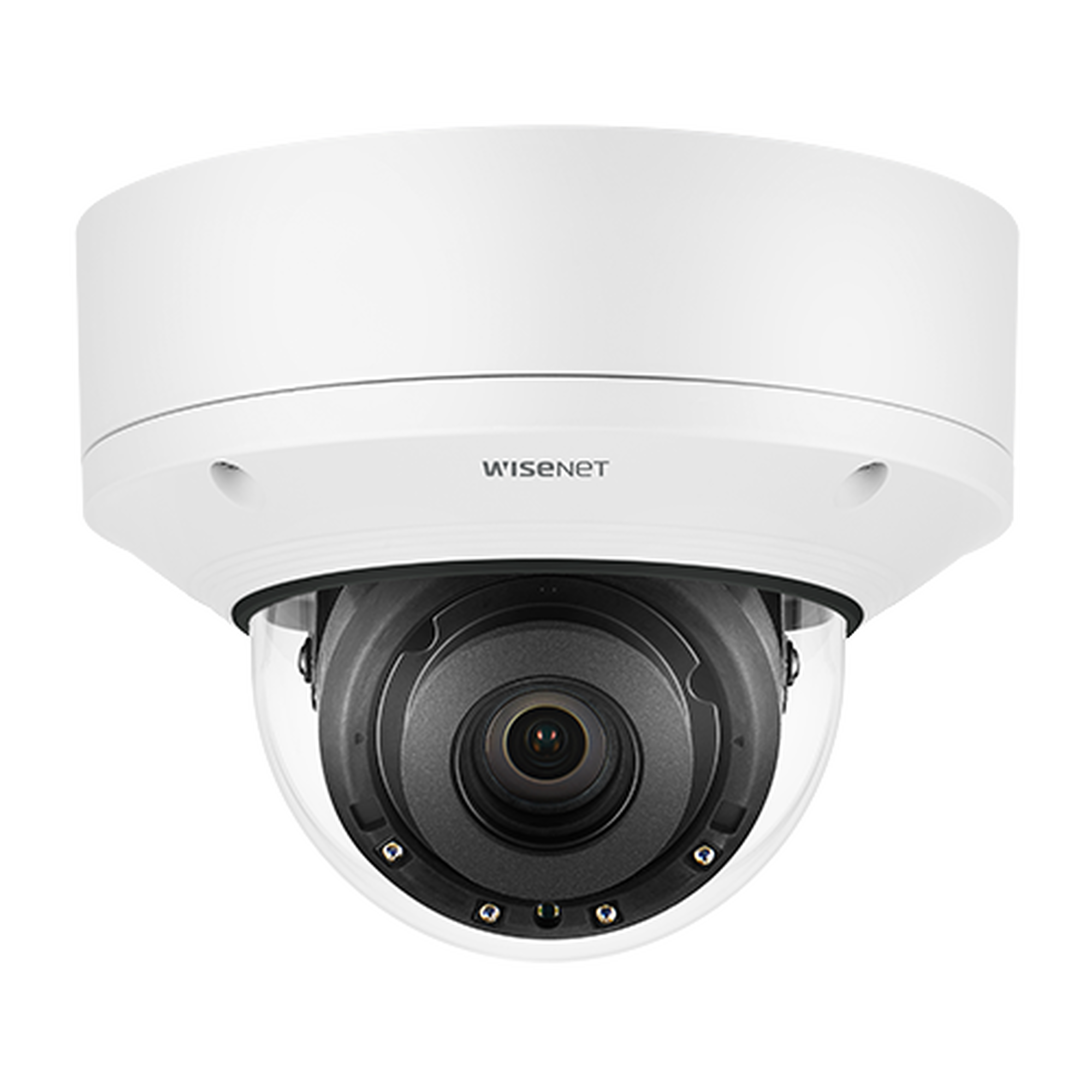 Cámara Domo 4K con IA / Lente Motorizado de 4.5 a 10mm / P-Iris, WDR 120dB / Ranura SD / Protección IP52 e IK10
