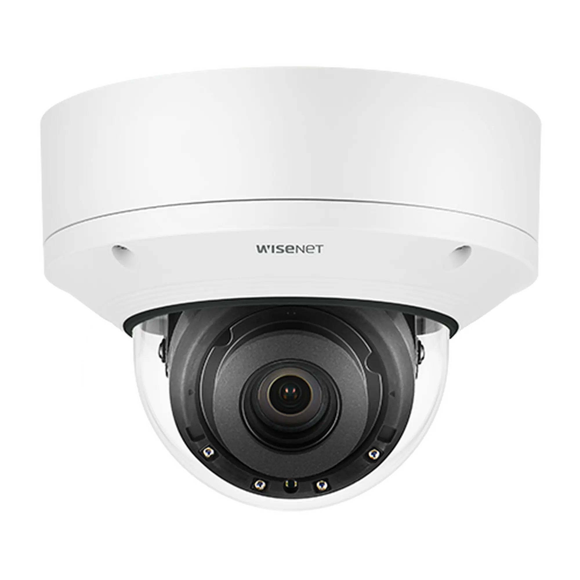 Cámara Domo 4K con IA, Antivandalica / Lente Motorizado de 4.5 a 10mm / P-Iris, WDR 120dB / Ranura SD / Protección IP52 e IK10