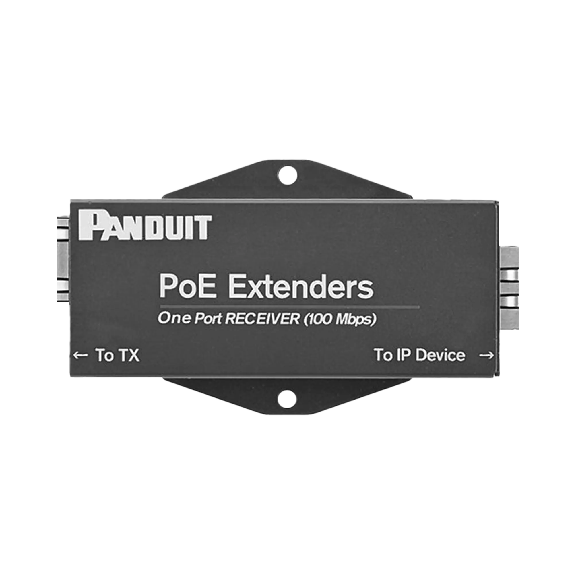 Receptor PoE/PoE+ Para Uso con Transmisor POEXTX1, Hasta 610 Metros (2000 ft) con Cable Cat5e o Cat6, 10/100Mbps