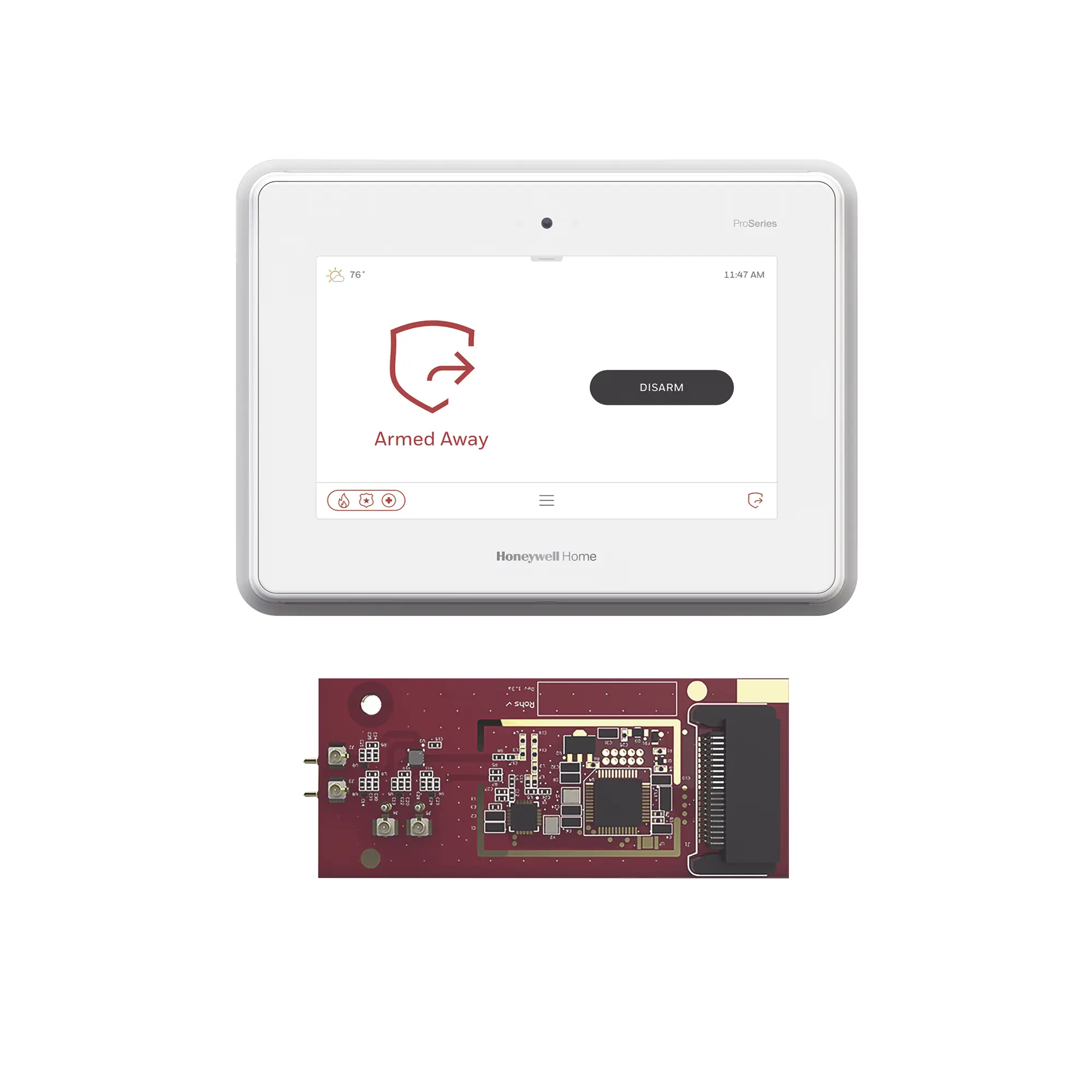 Panel de Alarma con Modulo PROTAKEOVER para diferentes marcas, serie 5800, 2GIG, ITI, BOSH y DSC