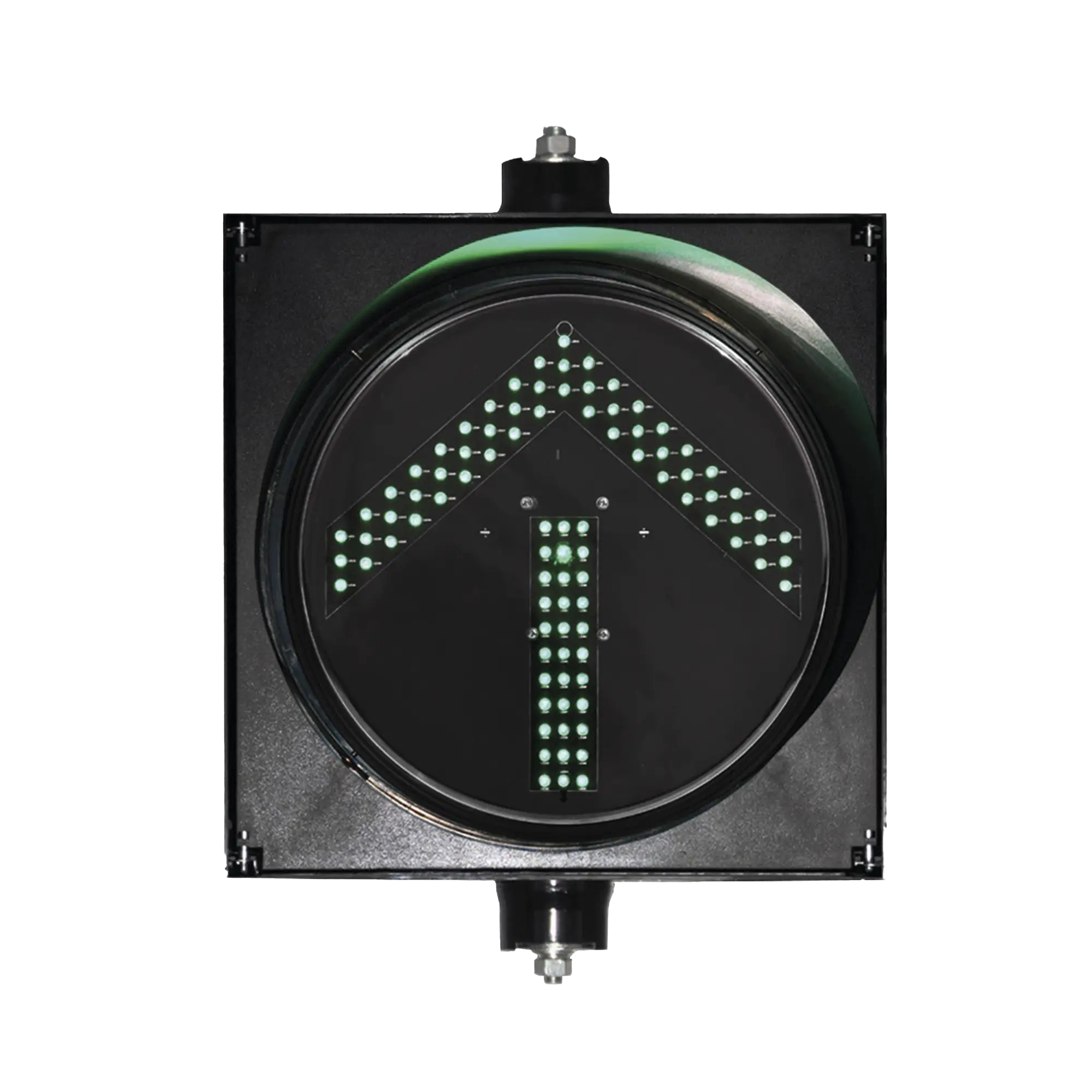 Semáforo / Señalización Flecha Verde / Diametro 30cm / Luz LED .
